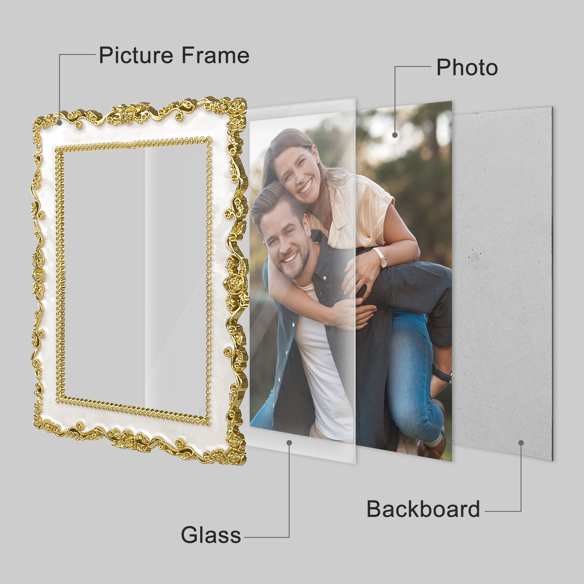 Unique Bargains S25122501UX6706 Picture-Frames - View #2