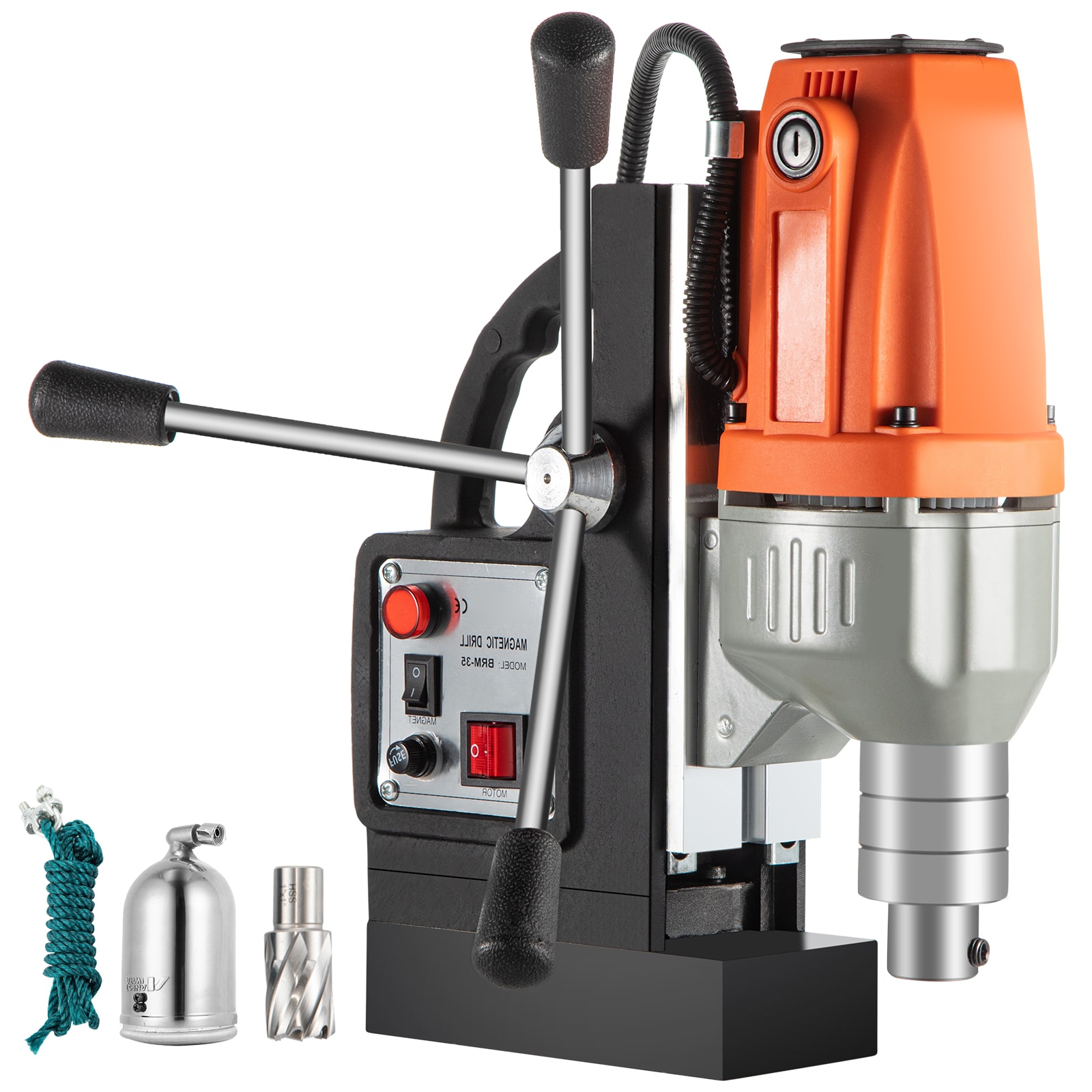 SVOPES SVOPESBRM35LY02051V1 980W 10000N Mag Drill Press 8.9 -Amp 1 -Speed Bench drill press