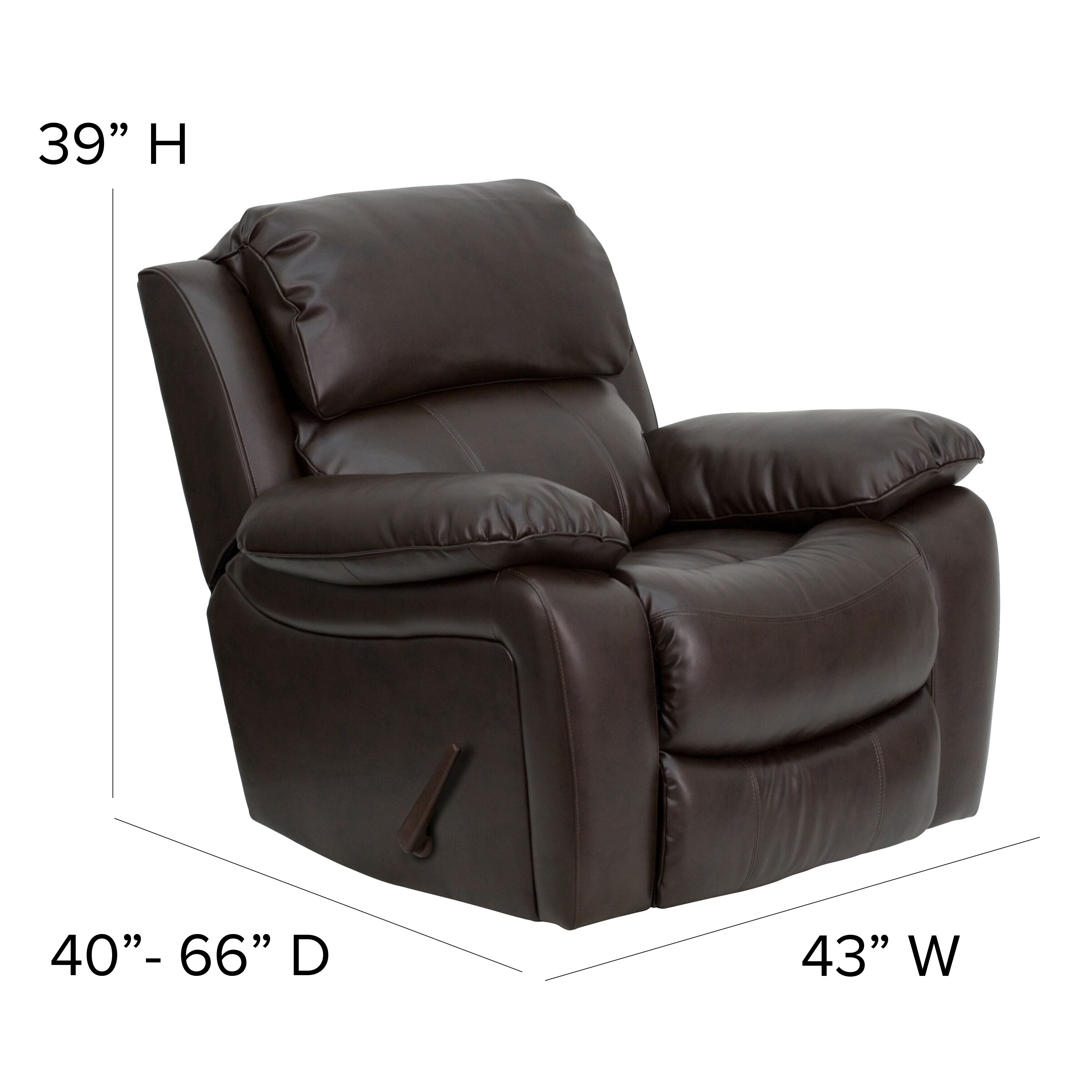 Flash Furniture 847254018395 recliners - View #3