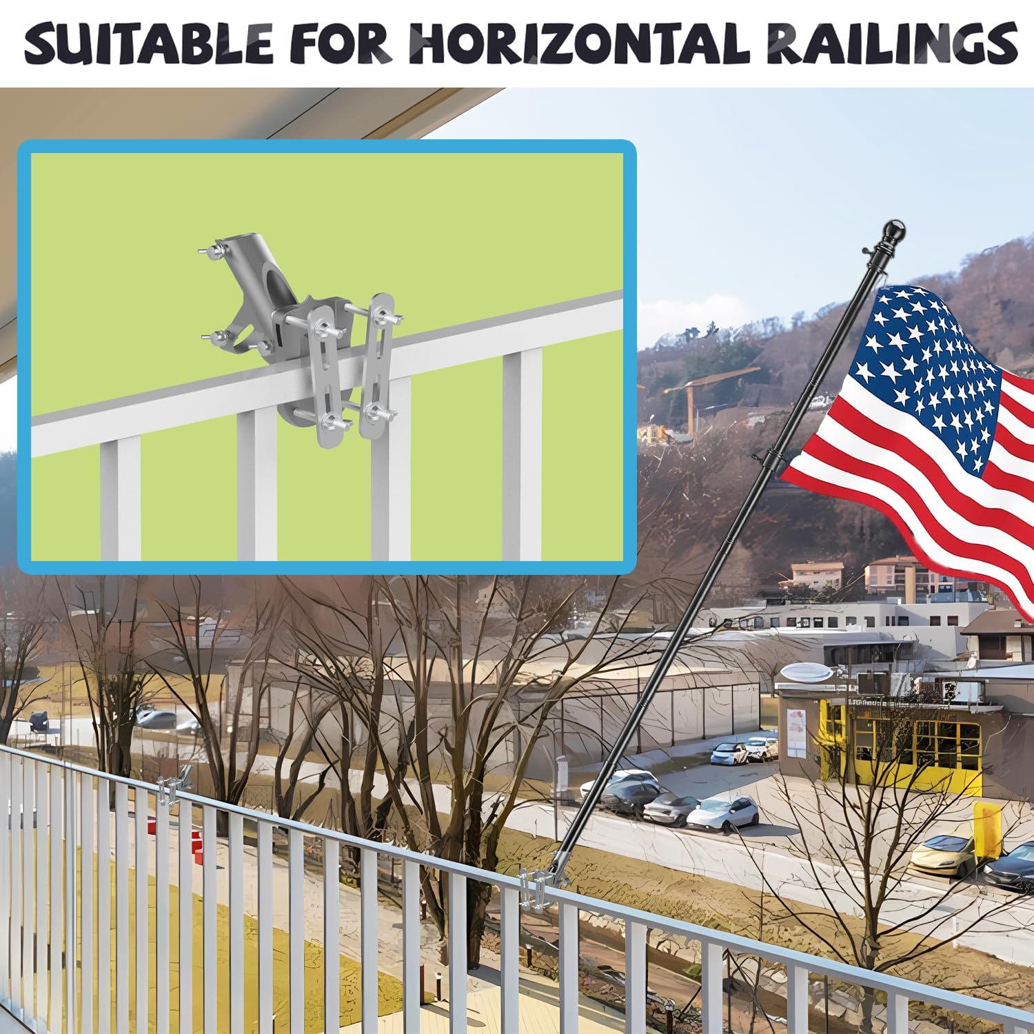 Vrbgify LVG0820V222 Flag-Pole-Accessories - View #3