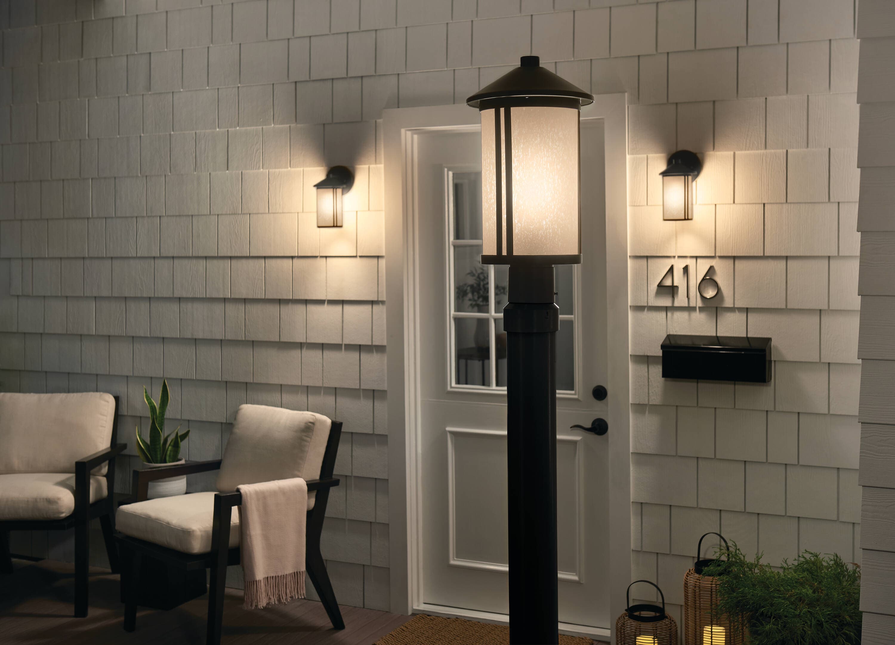 Kichler 59101BK Post-Lights - View #6