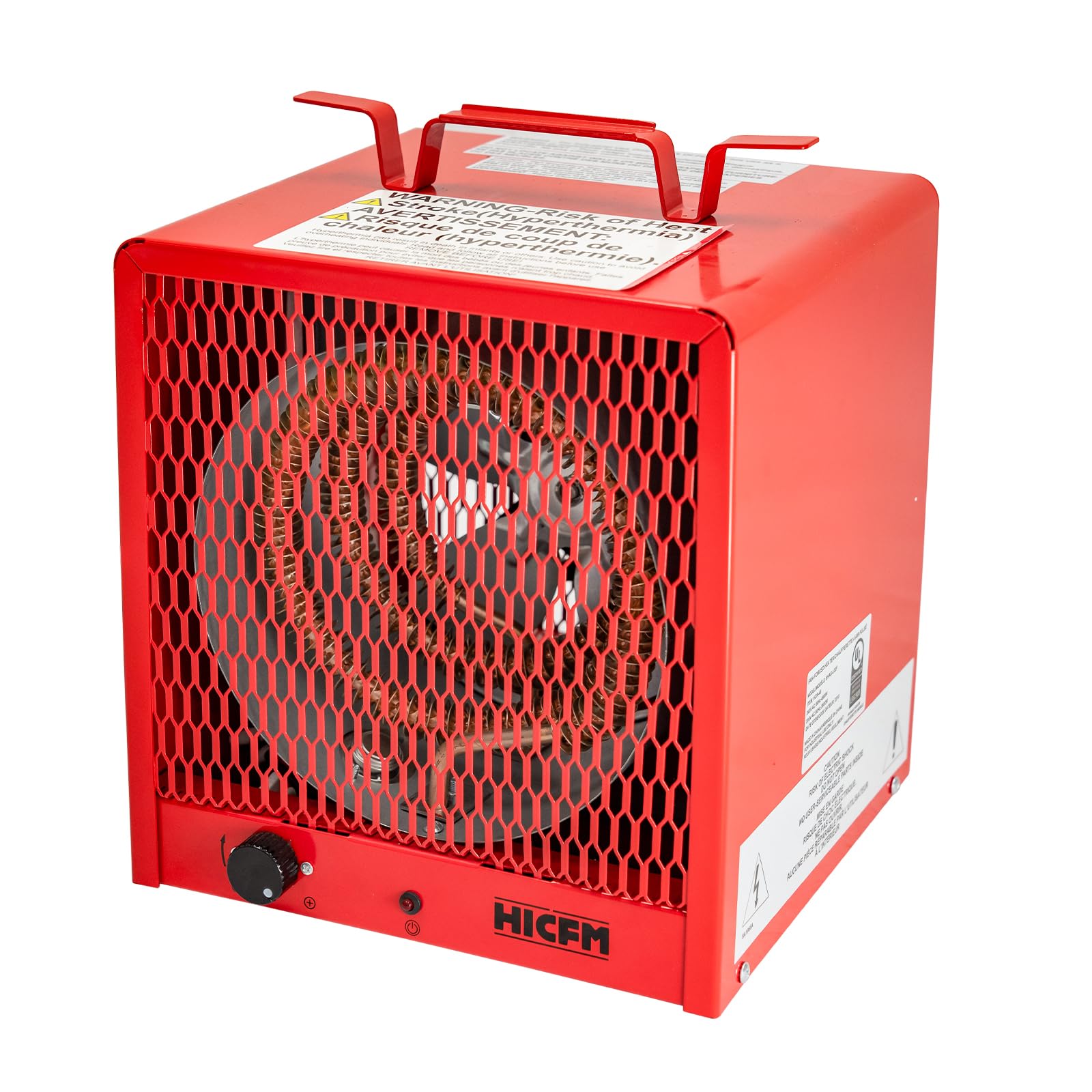 EdenDirect NCBK0408014 Up to 4800-Watt Portable Electric Garage Heater with Thermostat