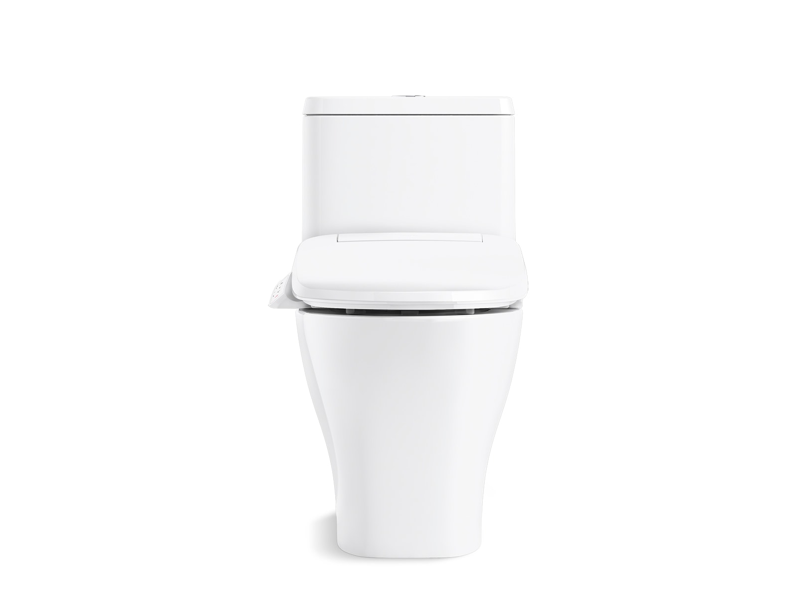 KOHLER Reach Curv White Dual Flush Compact Elongated Standard Height 1 ...