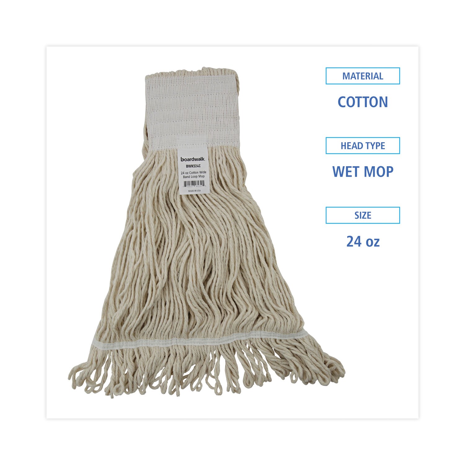 Boardwalk ESNBWK524C Mop-Refills - View #2