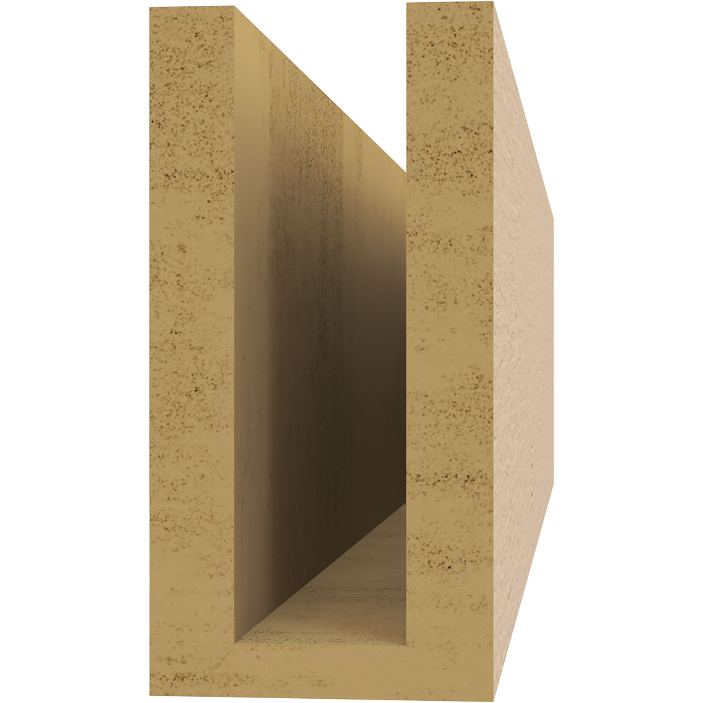 Ekena Millwork RFTU04X08X32BLKRCPR Exterior-Brackets-Braces - View #4