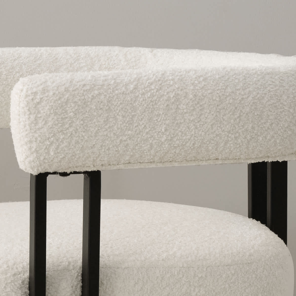 Maison Boucle MIA-C-BO-BEIGE-2PK stools - View #7