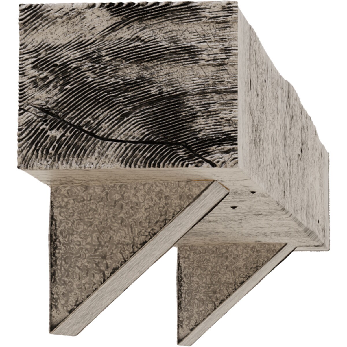 Ekena Millwork MANURC04X08X72BKBP Mantel-Shelves - View #4
