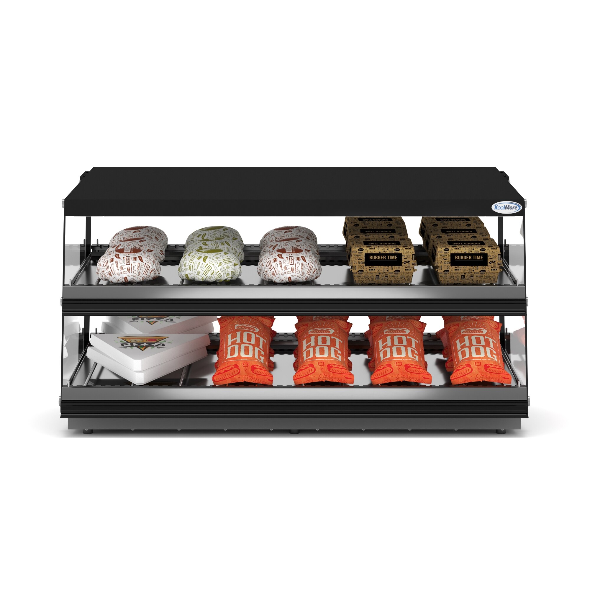KoolMore 2 -Station 444-Quart Commercial Electric Warming tray #LOW-KM-OAHD-48