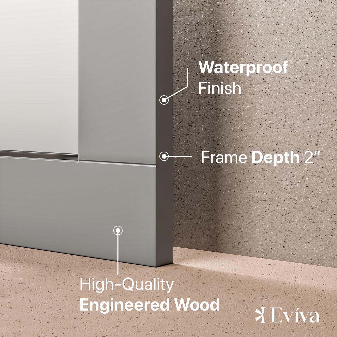 Eviva EVMR412-24X30-GR Decor-Mirrors - View #4