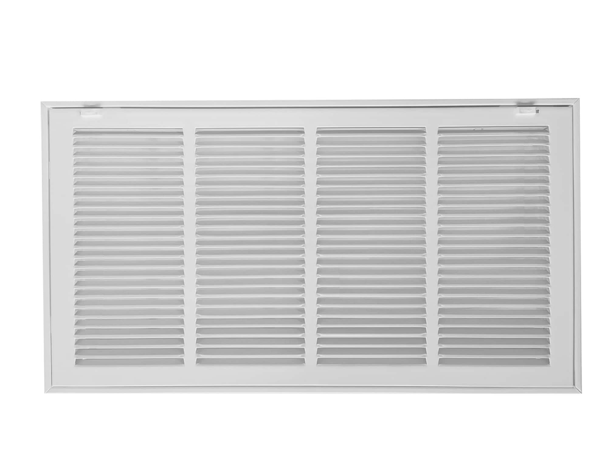 RELIABILT 22.57-in x 12.57-in Steel White Sidewall/Ceiling Return air filter grille 5 -Pack