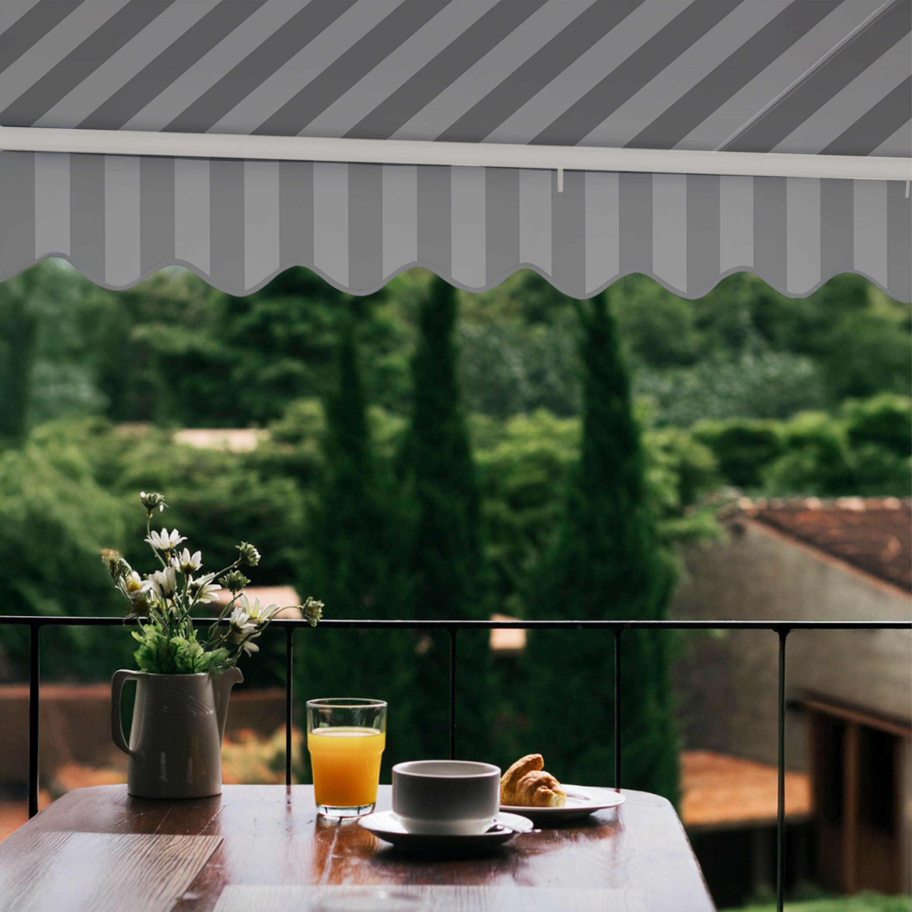 ALEKO AWM10X8GREYWHT-LO awnings - View #6