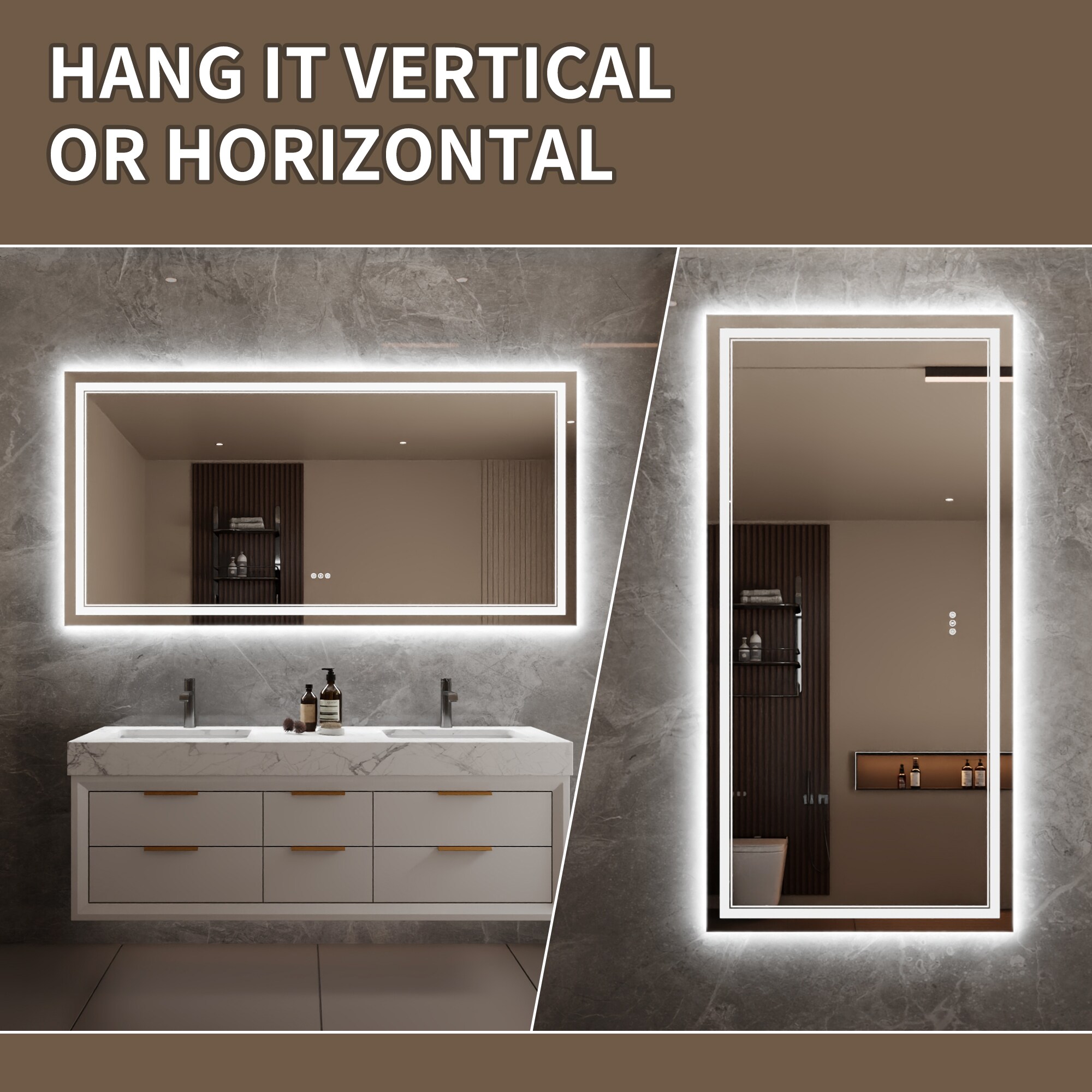 Bayfeve BFXB-11S3672-MIR Framed-Bath-Mirrors - View #13