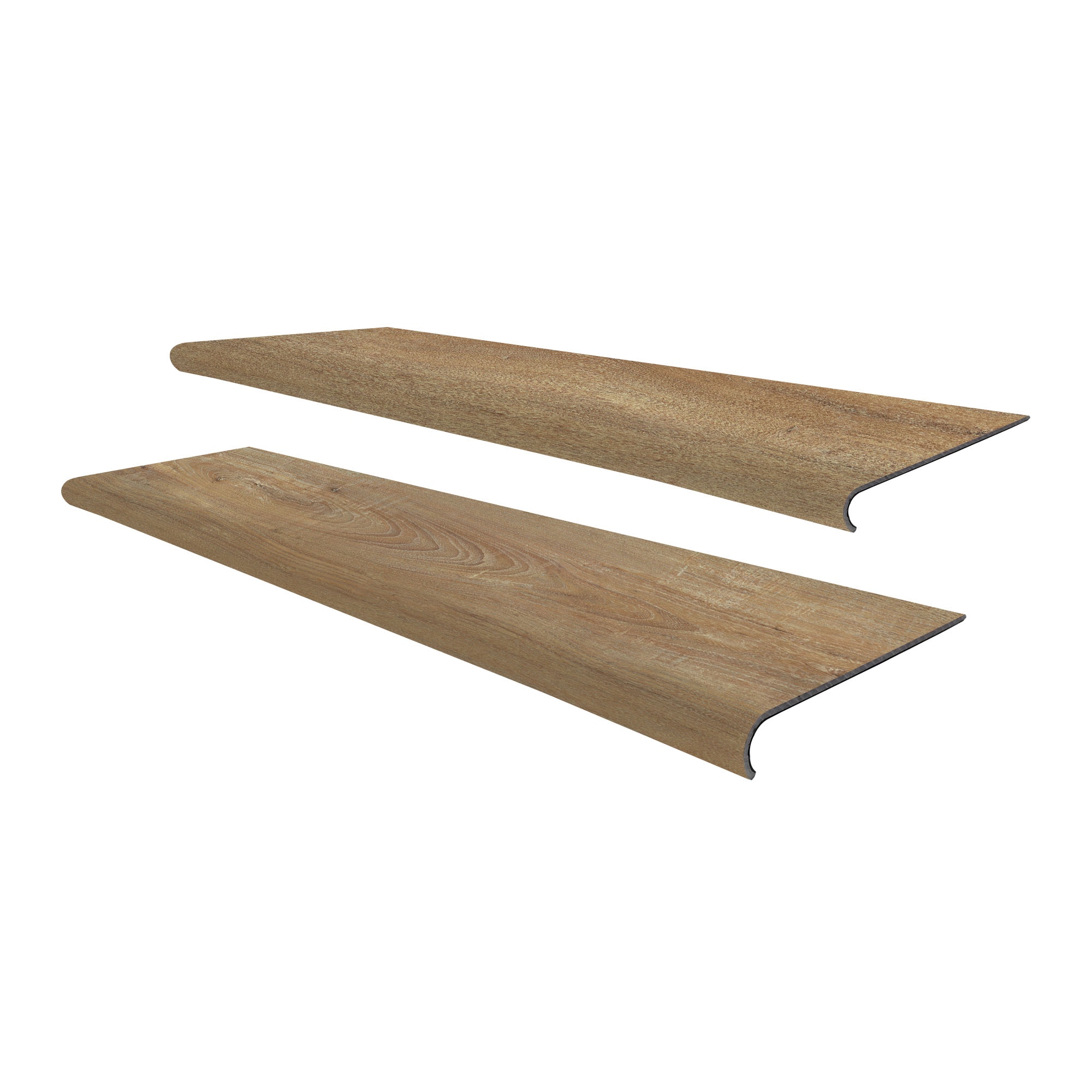 Benchwick - NEW PARLIAMENT 810 15-in L x 7-in W x 8-in T CABANA DRIFTWOOD Vinyl Eased edge Stair ...