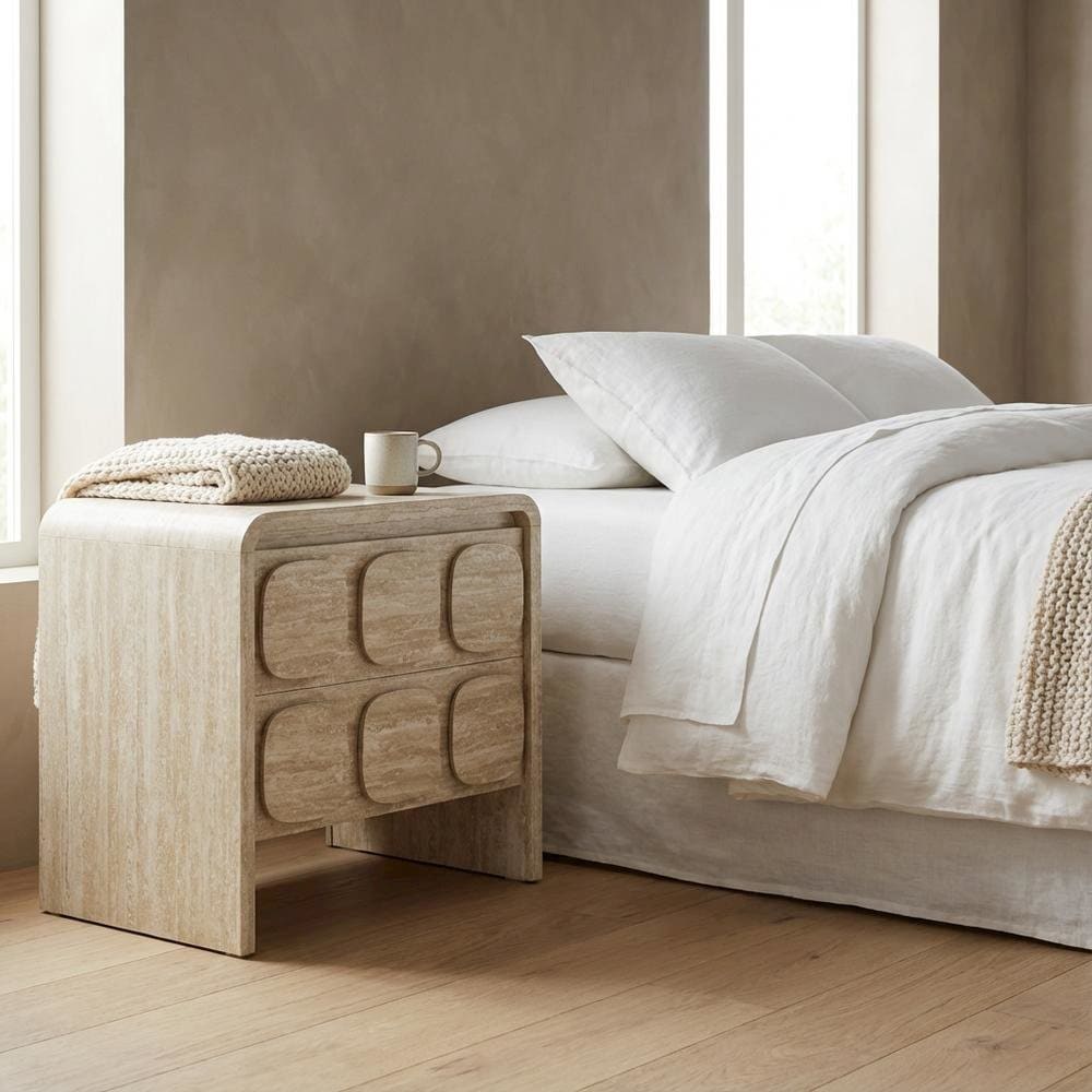 FurniFact BO3811064WHT nightstands - View #3