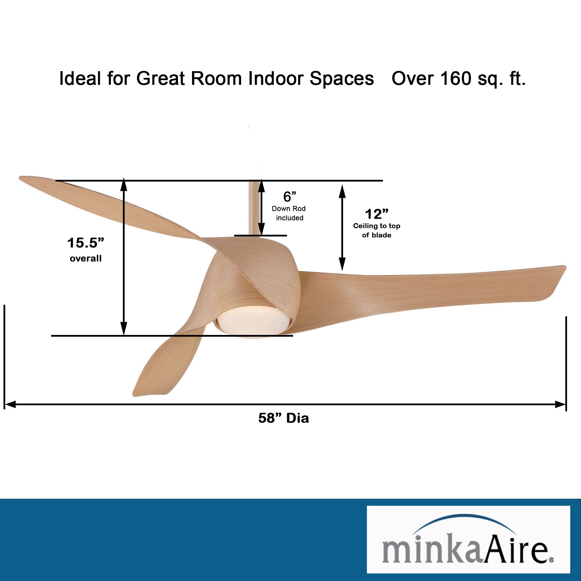 Minka Aire F803DL-MP Ceiling-Fans - View #4