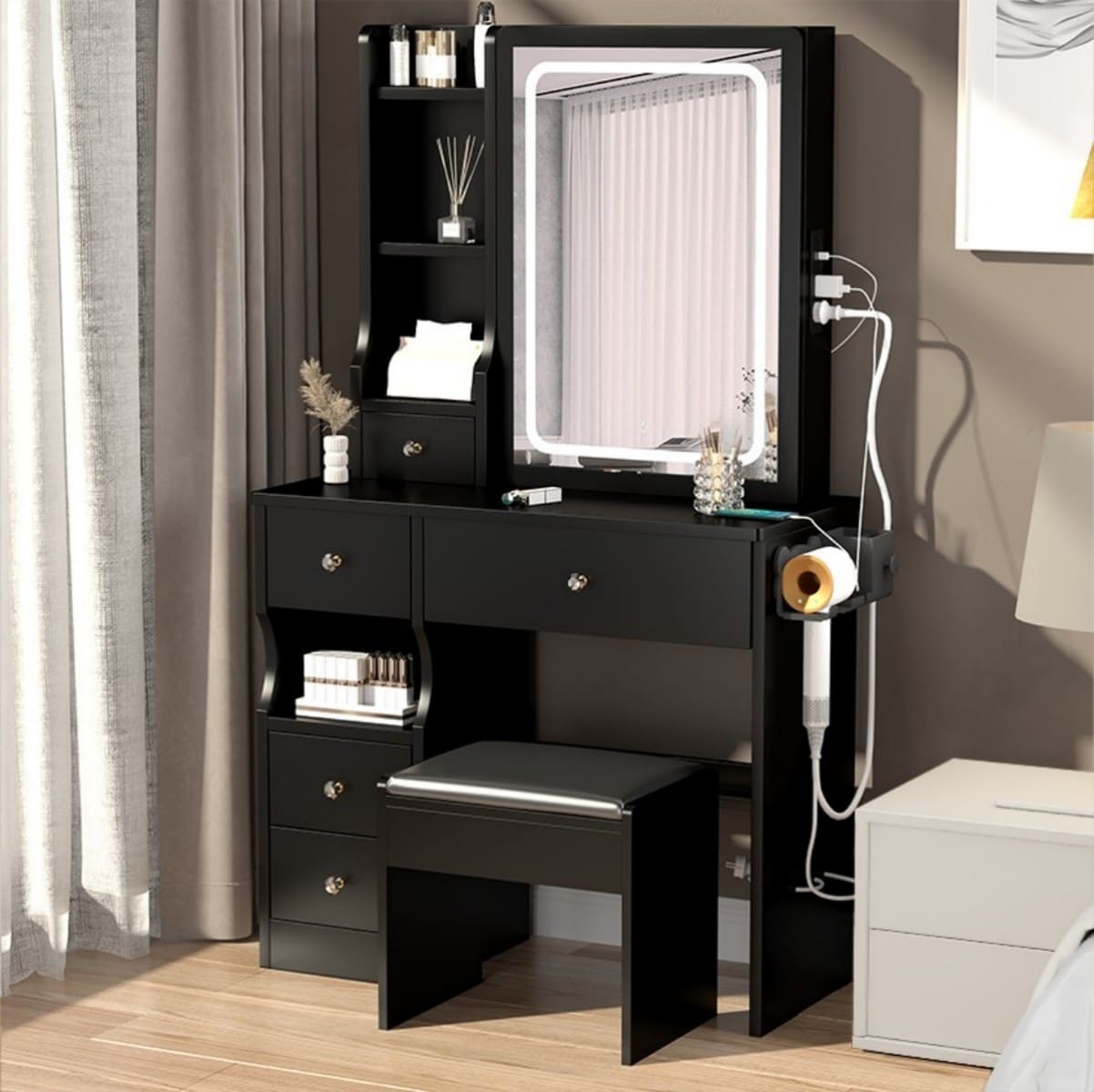 ToolCat PLP1-3-BHH Bedroom-Vanities - View #5
