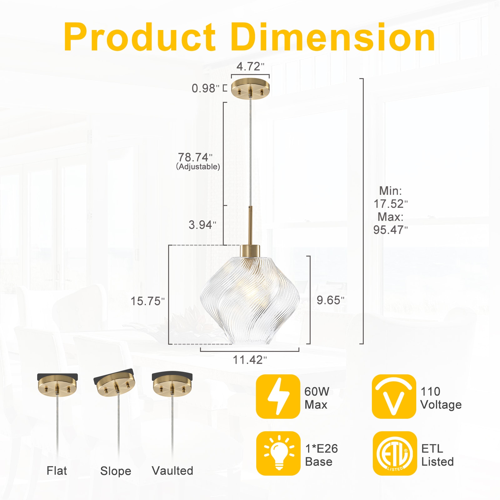 MENCOLULU SKUA091498 Pendant-Lights - View #6
