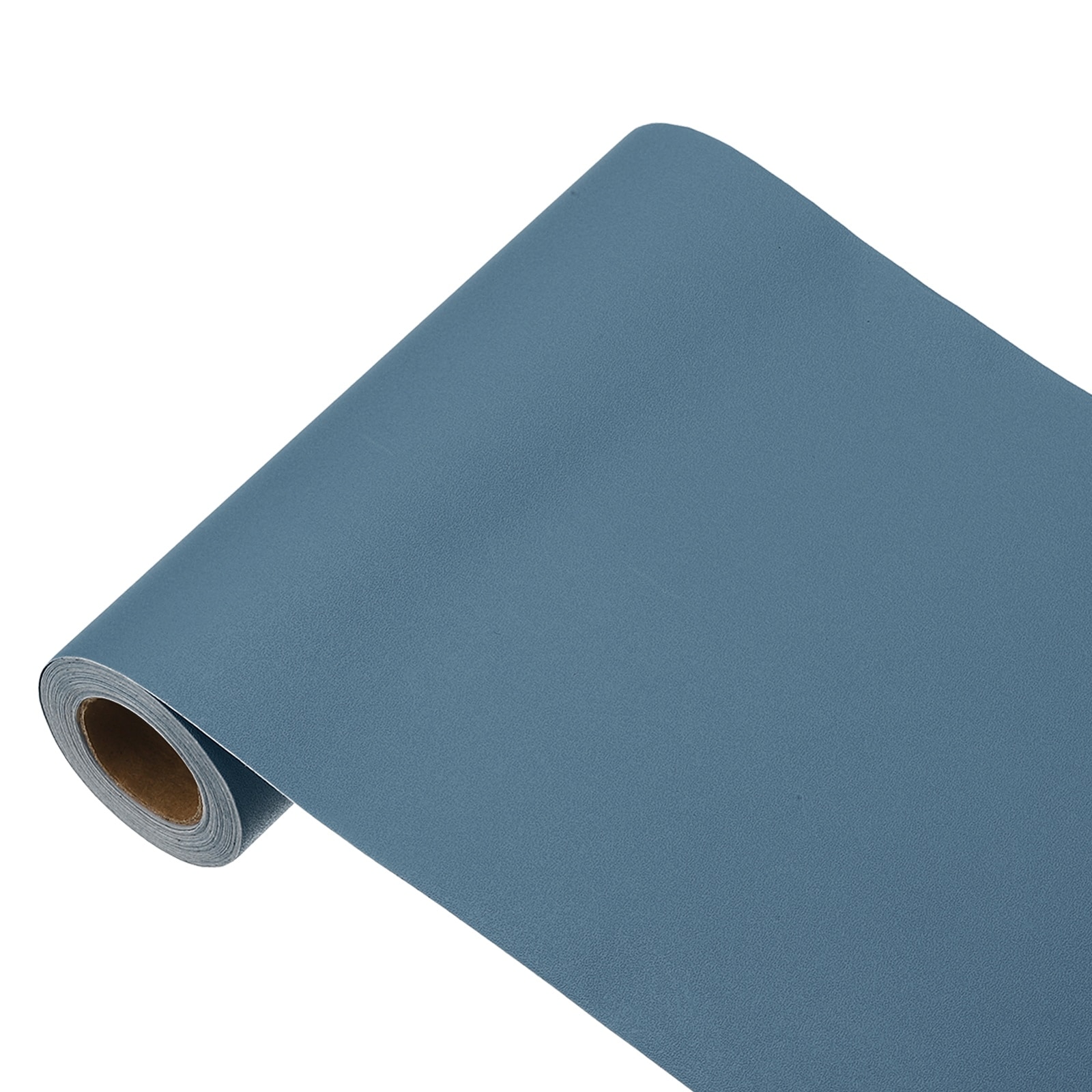 Unique Bargains 197inch x5.9inch Peacock Blue Wallpaper Peel and Stick Wallpaper Blue Contact Paper Solid Color Vinyl Self-Adhesive Wall Paper Decorative for Wall Covering