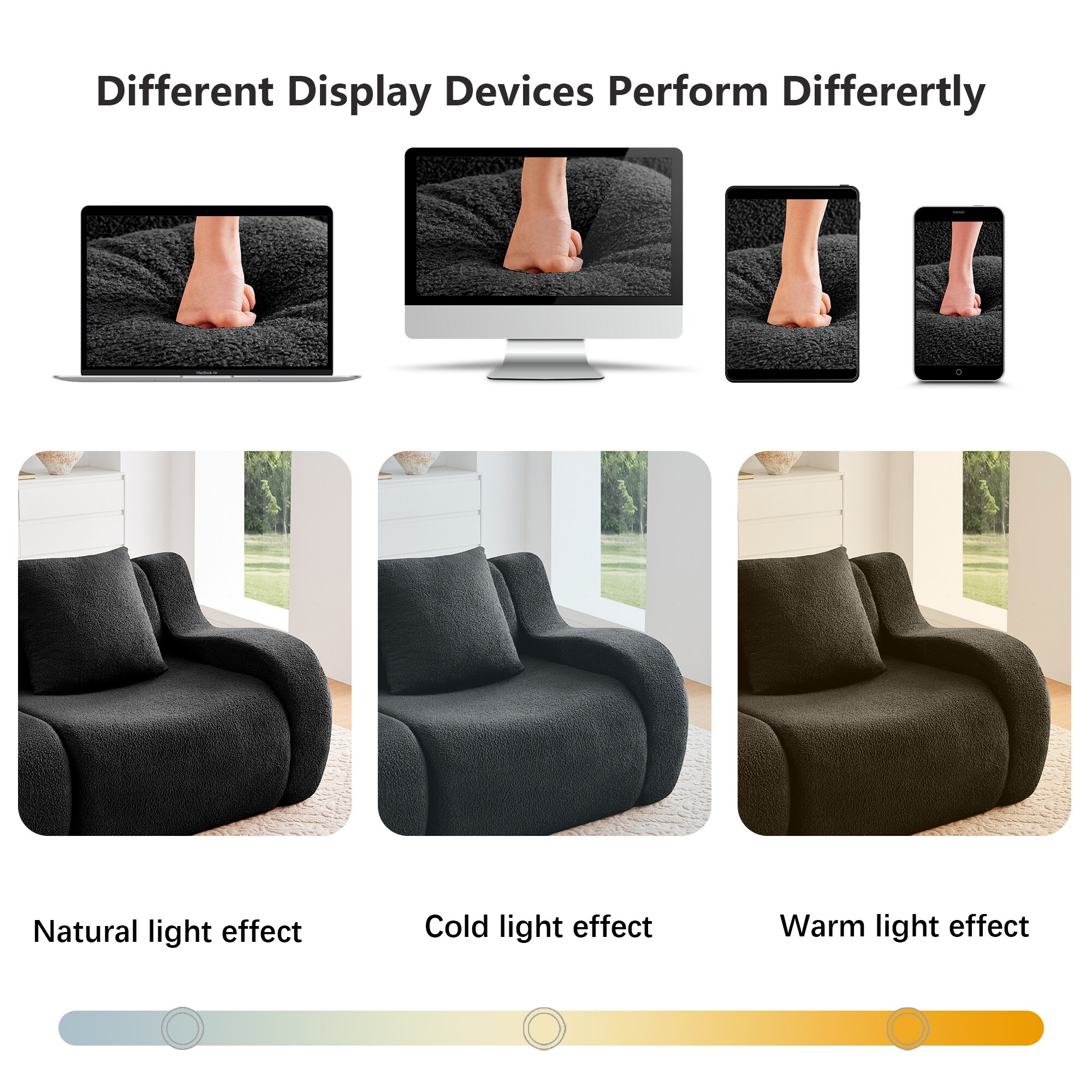 SINOFURN SYA020328GY Sofas-Loveseats - View #7
