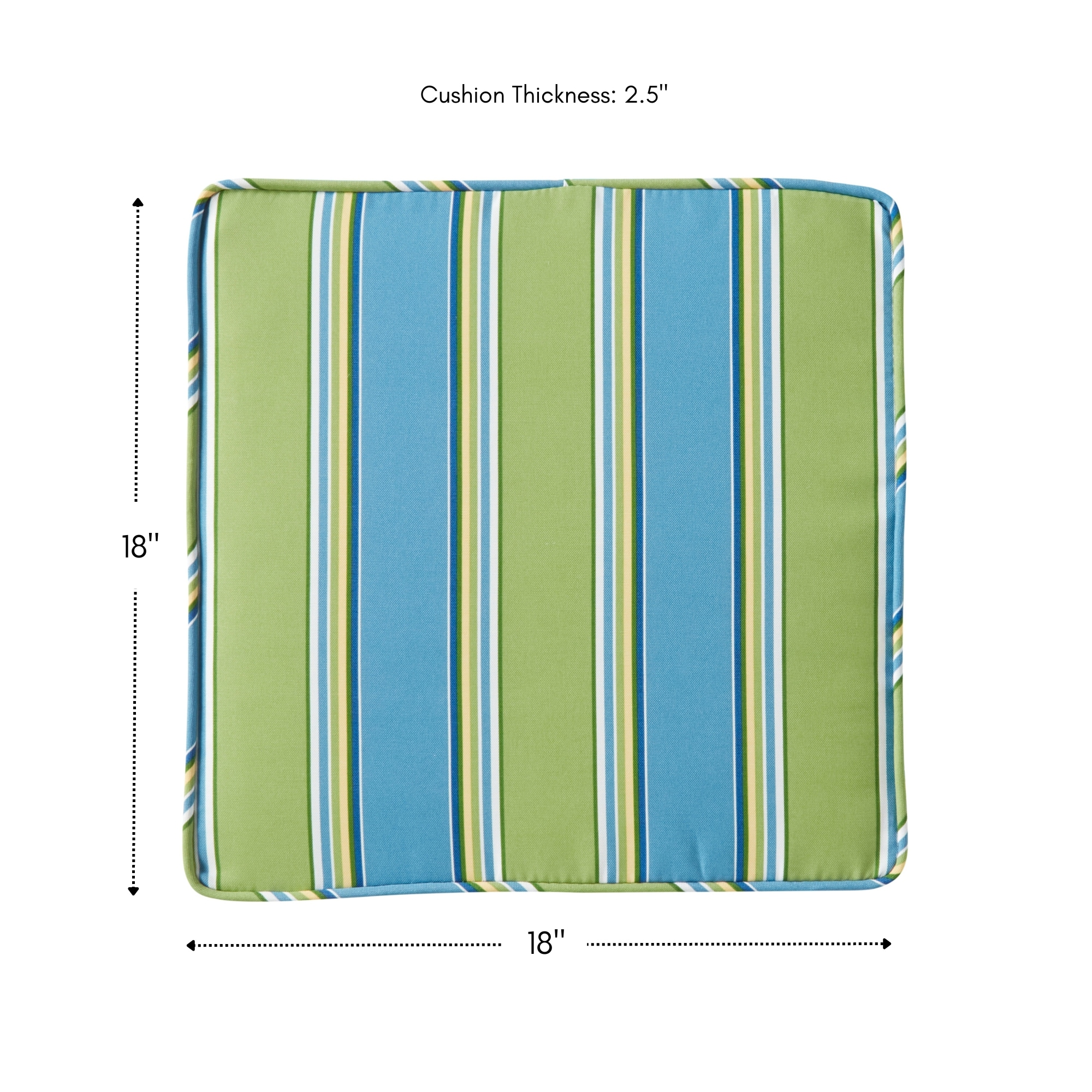 Greendale Home Fashions OP1100S2-CAYMAN Patio-Furniture-Cushions - View #7