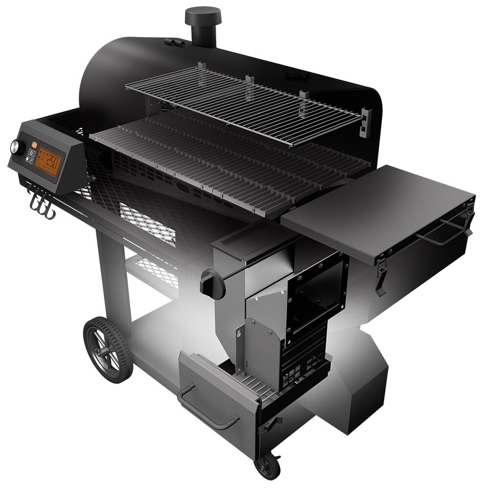 Auto feed clearance smoker