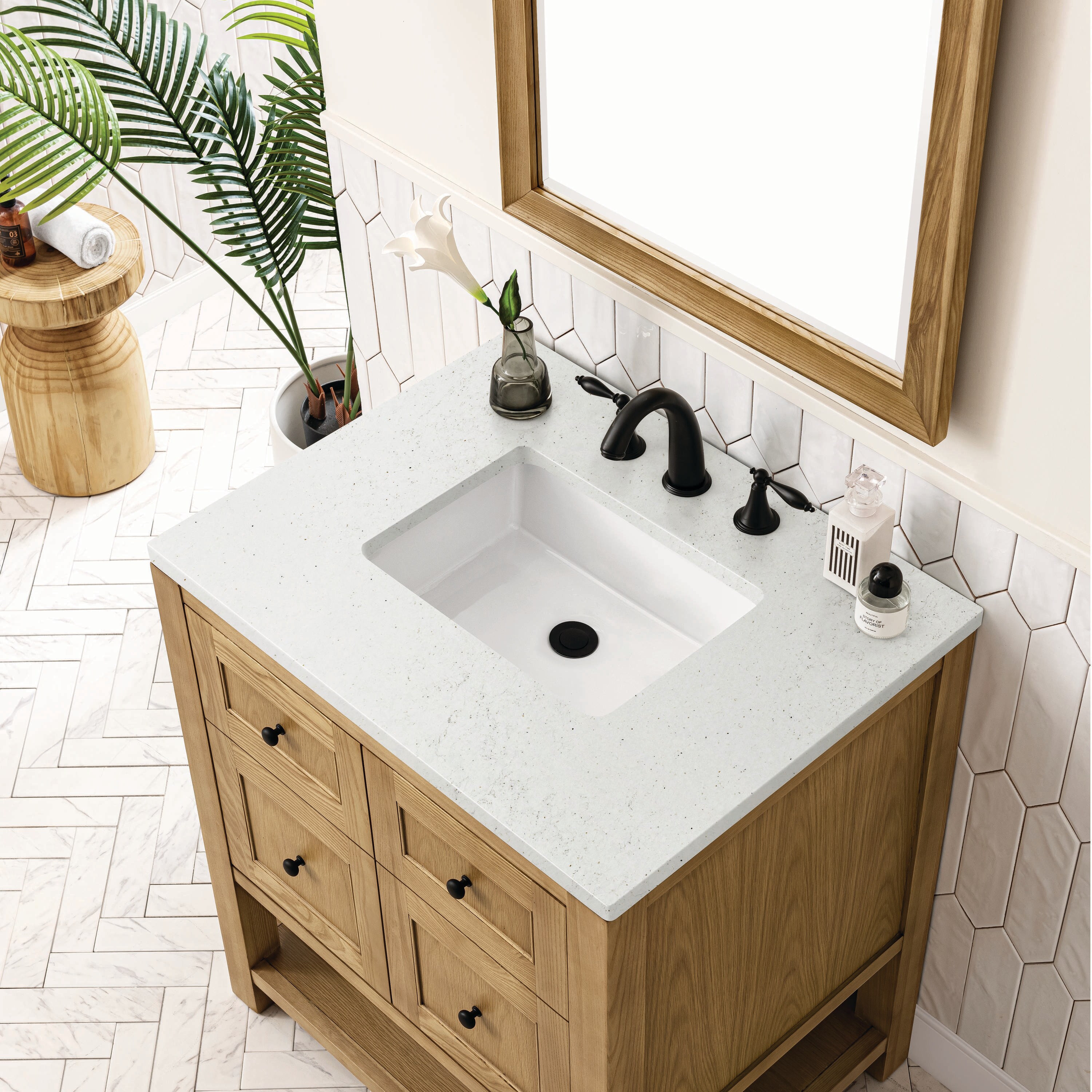 James Martin Vanities 330-V30-LNO-3LDL Bath-Vanity-Combo - View #5