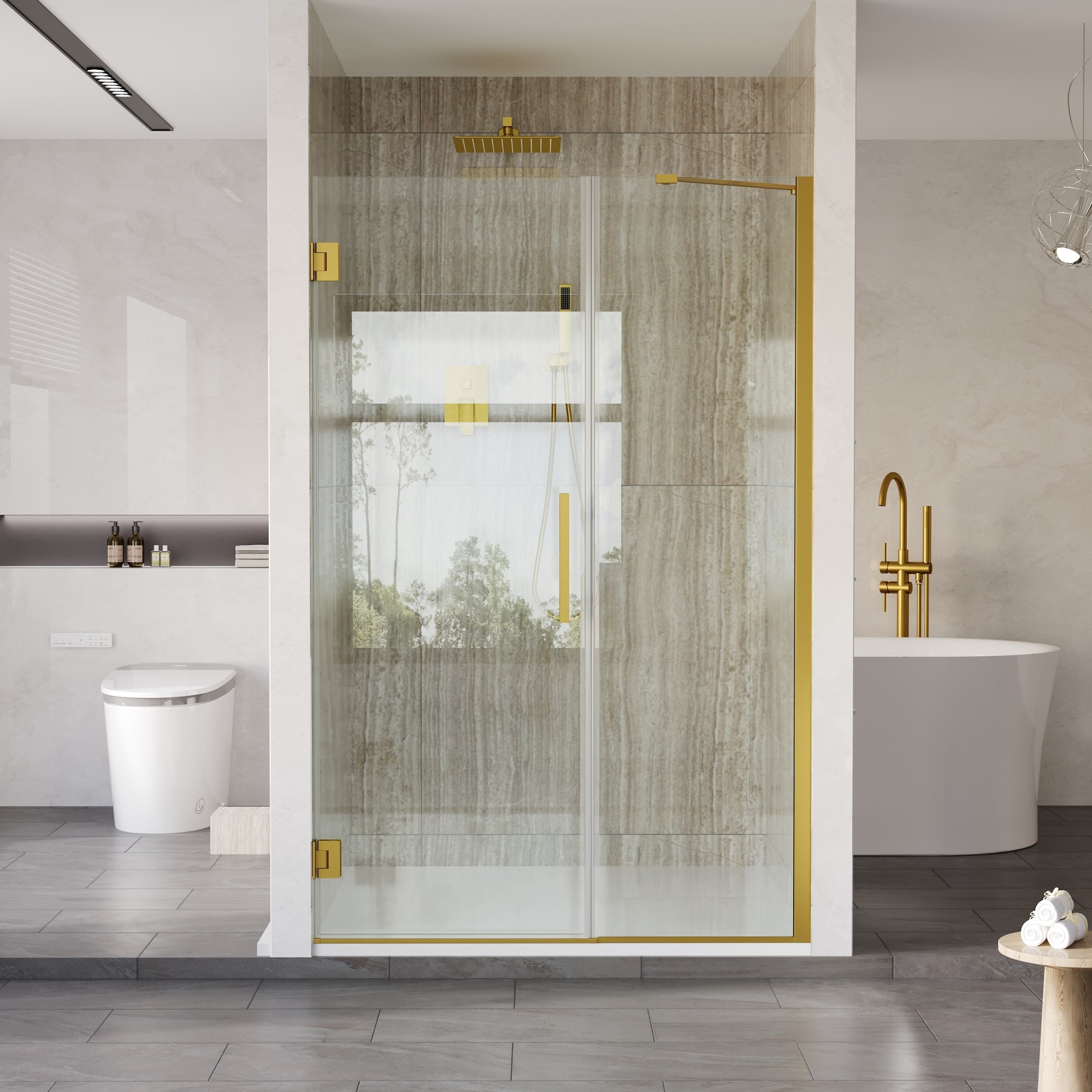 WELLFOR FLEX-29-21BG Shower-Doors - View #5