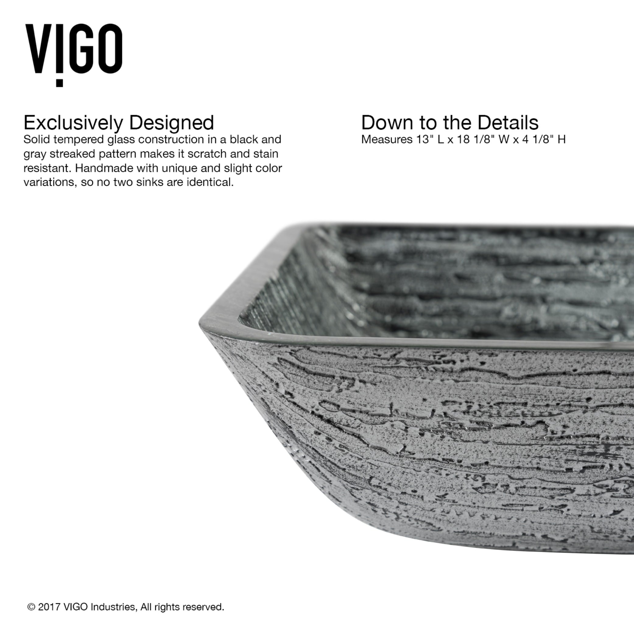 VIGO VGT1702 Bath-Sink - View #5