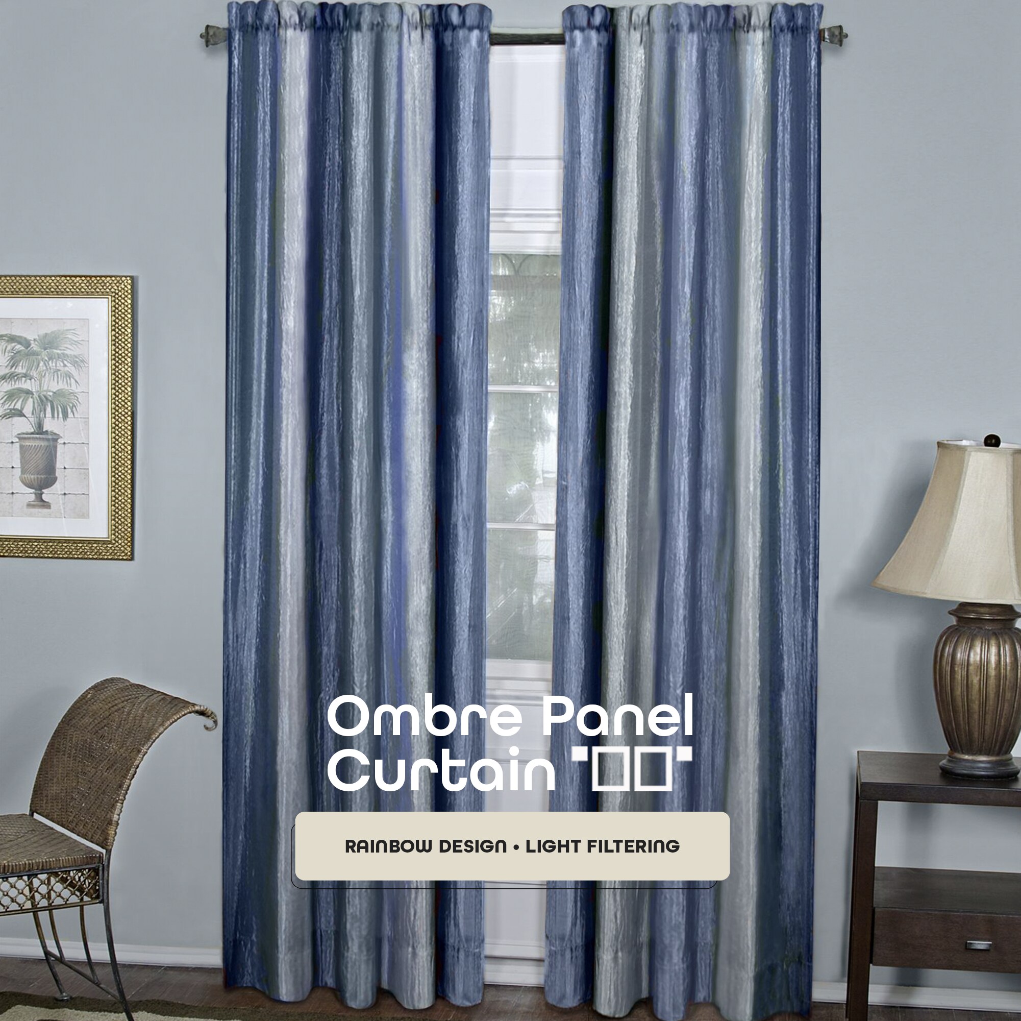 Achim OMPN84BL06 curtains - View #5