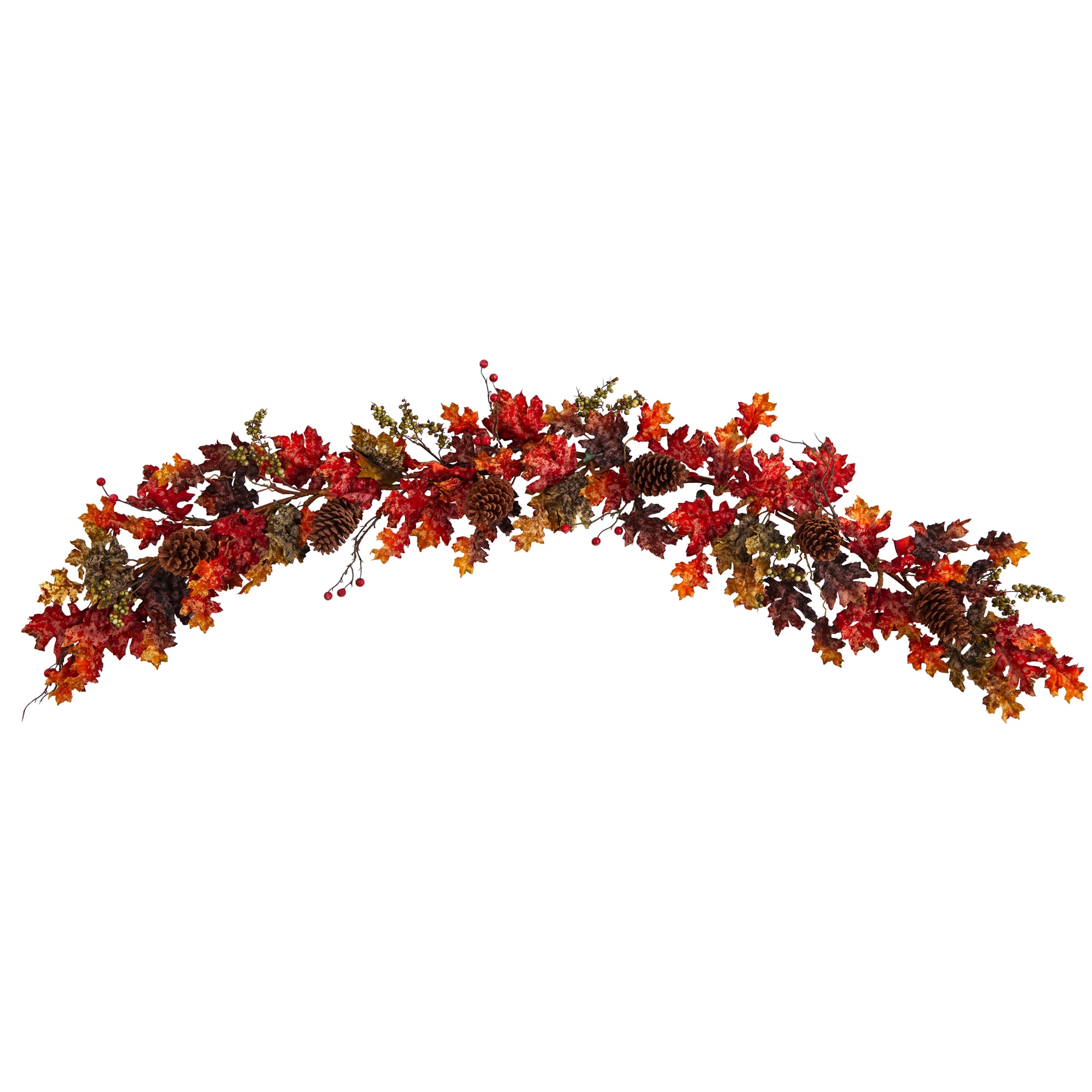 Nearly Natural W1236 6-ft Harvest Artificial Garland