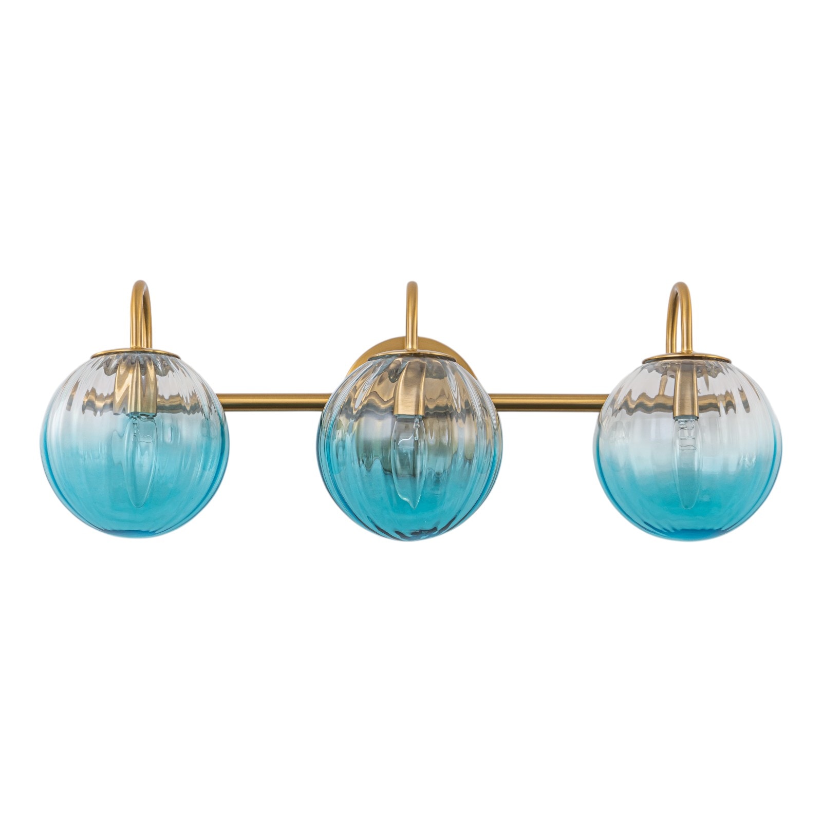 LLHZSY 23.01-in 3 Light Brass Modern/contemporary Bathroom Vanity light