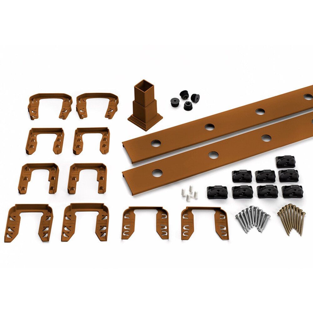 Trex 800340 67.5-in x 3.88-in Transcend Tree House Composite Deck Railing Completer Kit (37-Pack)