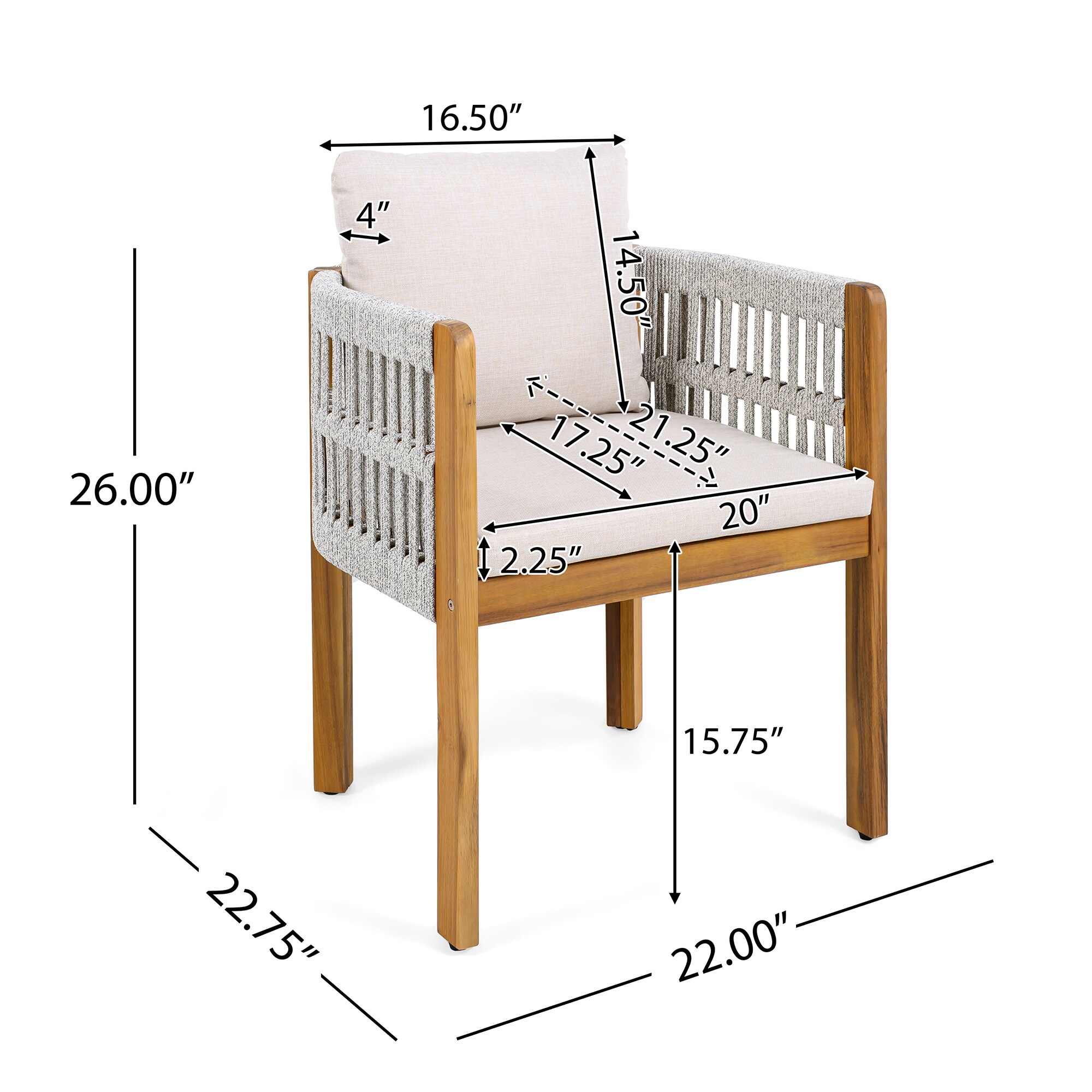 SINOFURN SYF770040BW Patio-Chairs - View #3