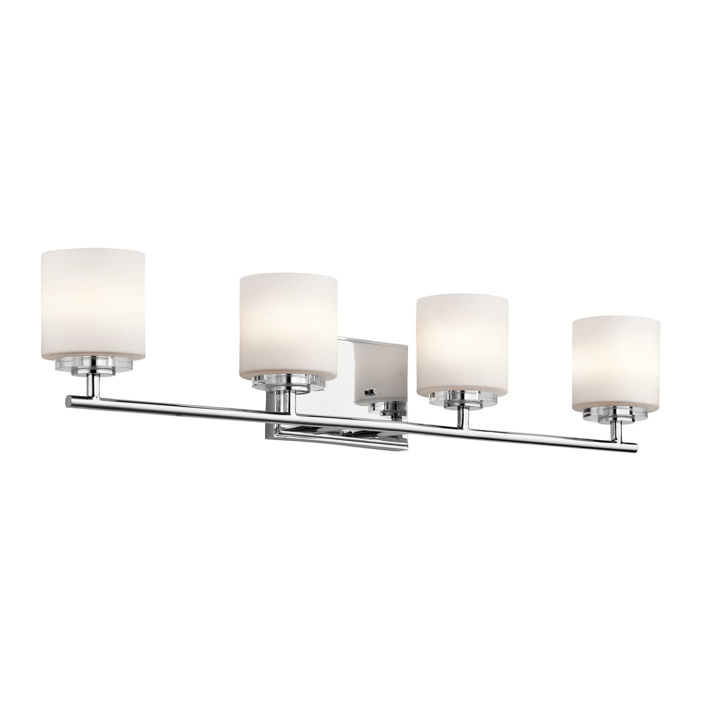Kichler 45503CH Ohara 31-in 4 -Light Chrome Transitional Vanity light