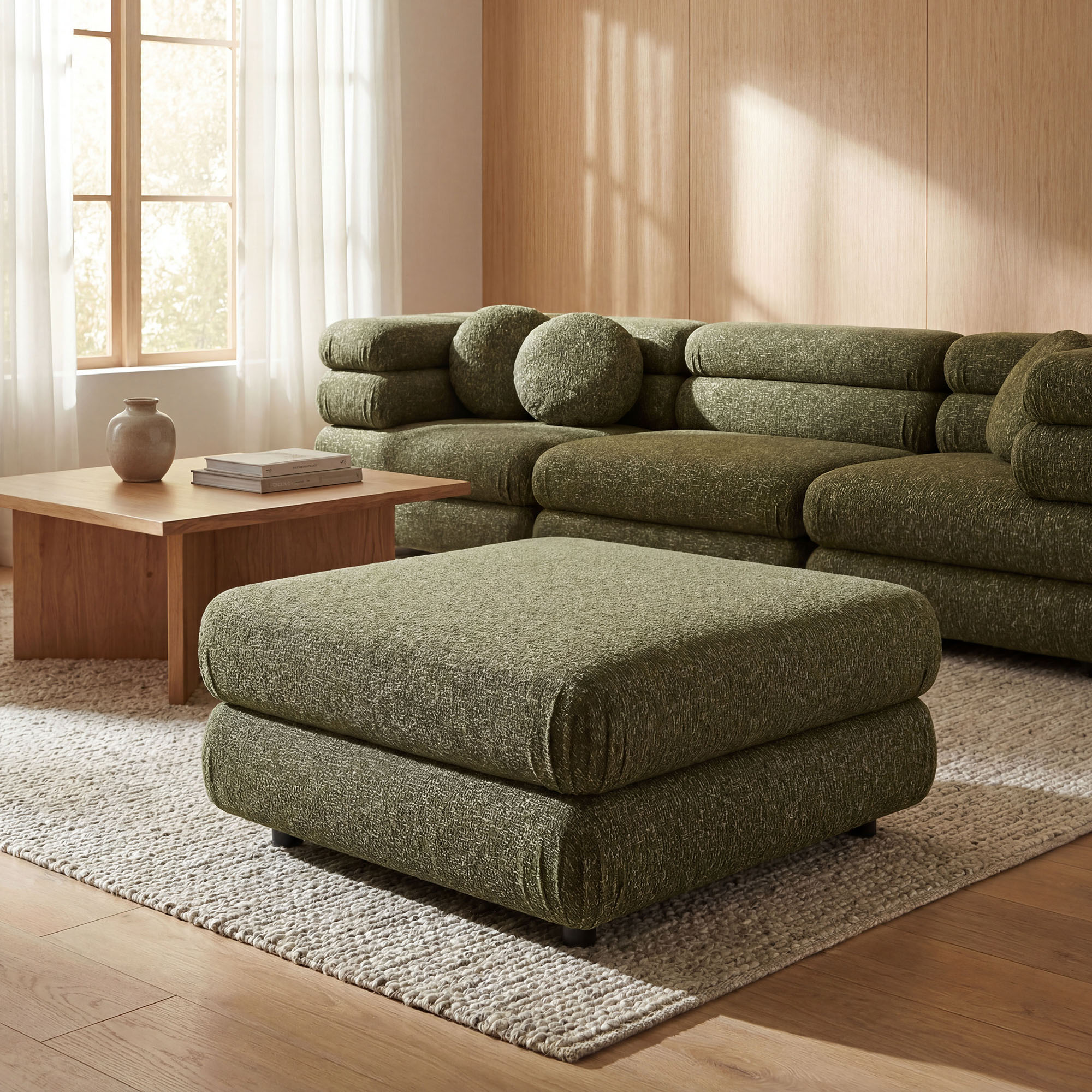 Modway EEI-7711-OLI Indoor-Ottomans - View #6