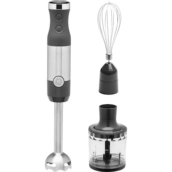 Gå tilbage Modstander tage medicin GE 2-Speed Stainless Steel 500-Watt Immersion Blender with Accessory Jar in  the Immersion Blenders department at Lowes.com