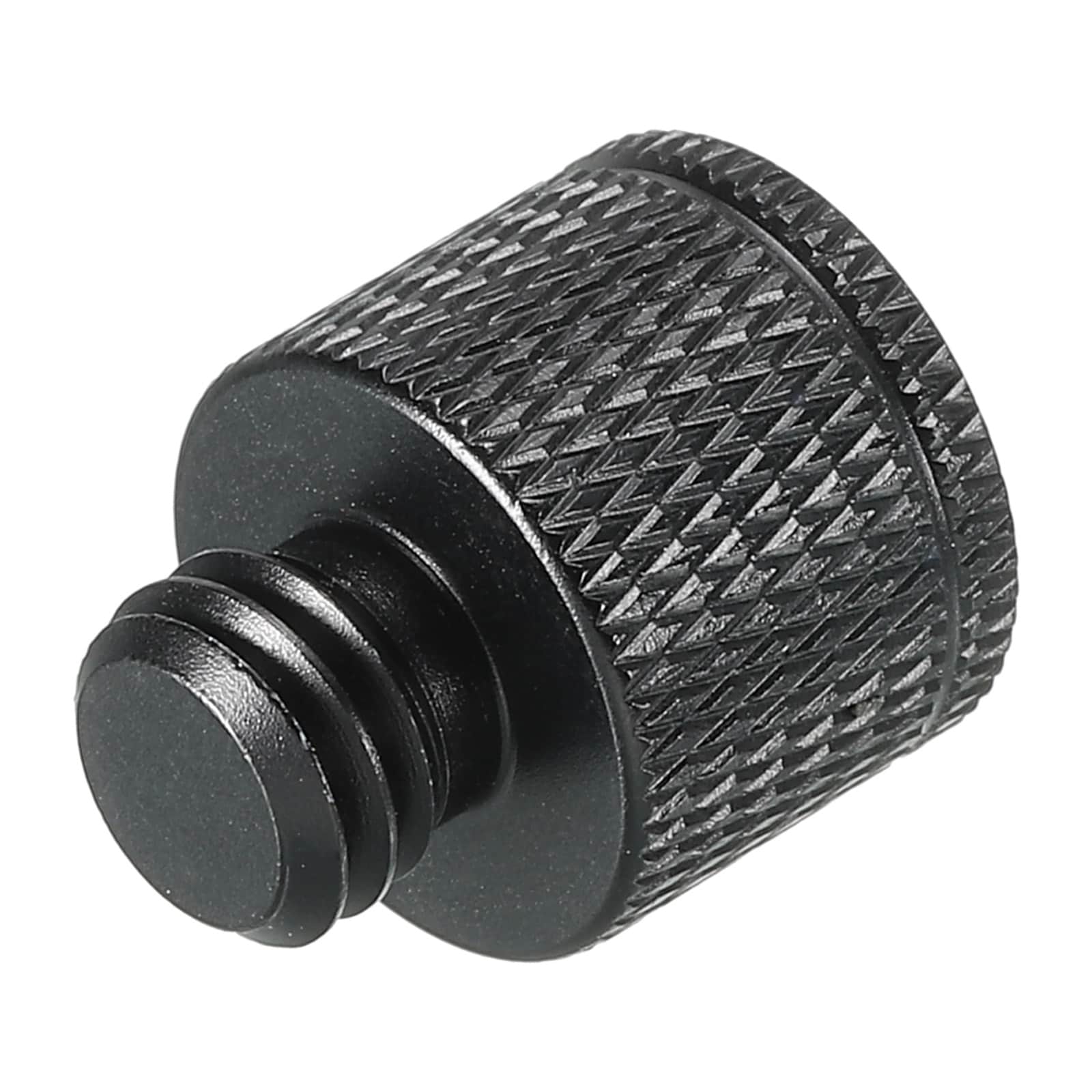 Unique Bargains Mic Stand Adapter M10 Female x 3/8 -16 Male Camera Screw Thread Adapter for Microphone Tripod Stand Black
