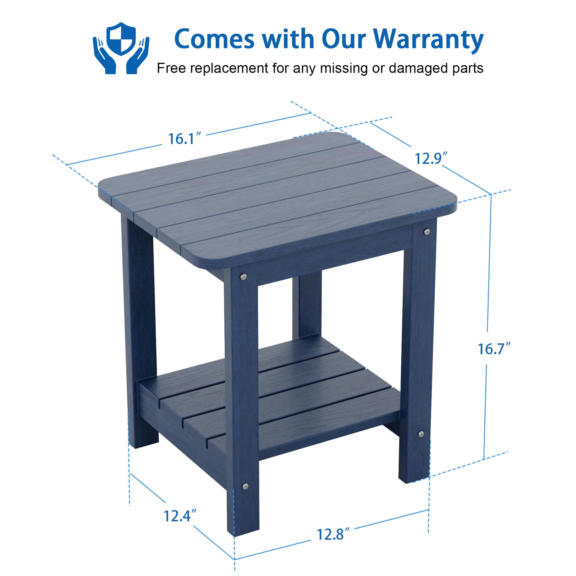 Aok Garden LWP-ET-11-NY Patio-Tables - View #2