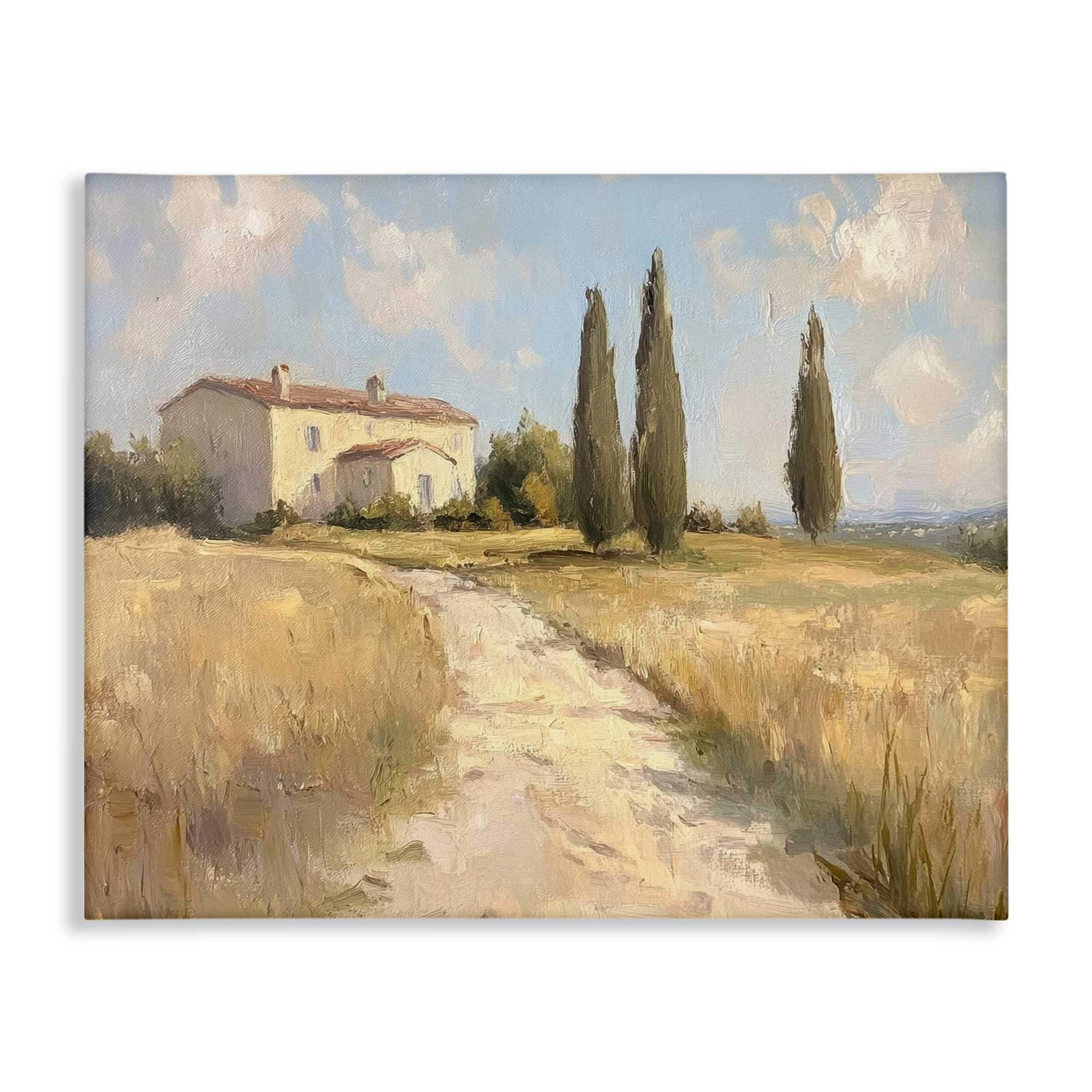 Stupell Industries BT-811-CN-16X20 Country Villa Path Canvas design by Petal Prints Design