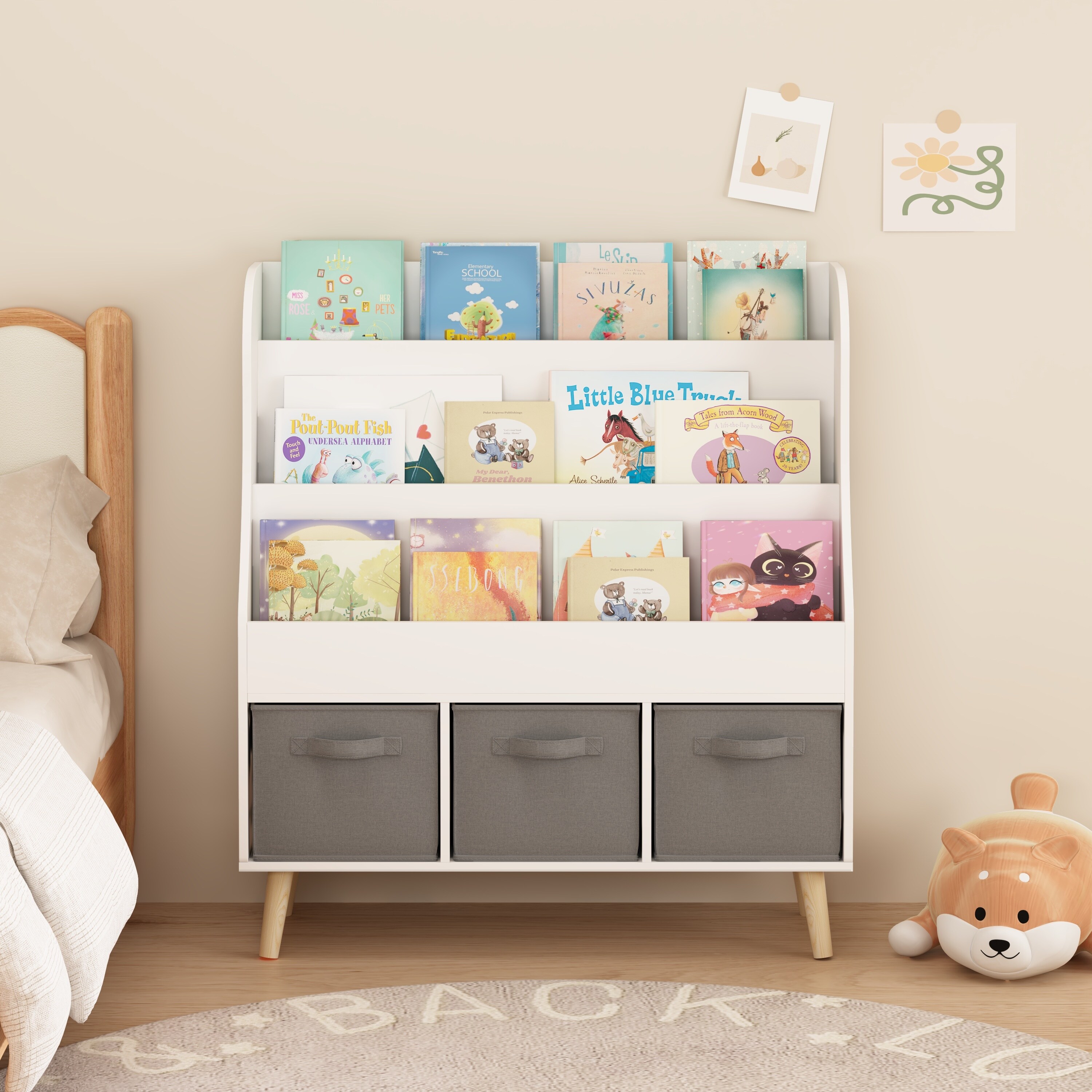 ToolCat LDSG-127-WS Kids-Bookcases - View #13