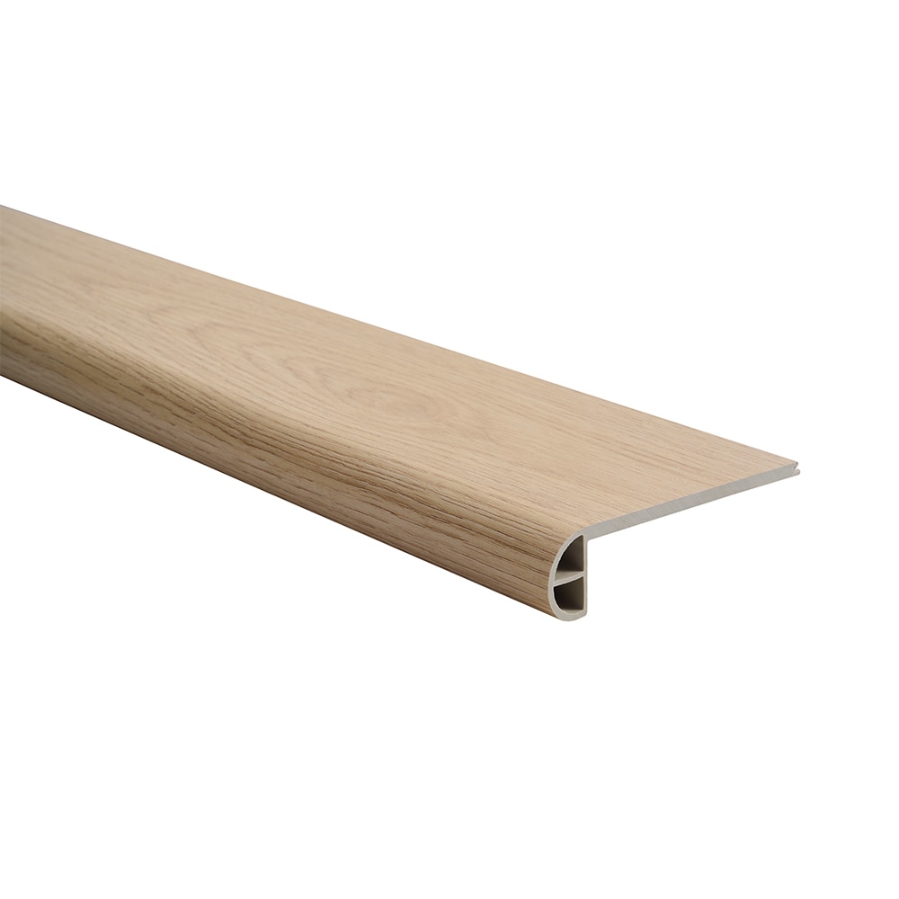 Villa Barcelona LOWMVCL026-FSNM Rigid Core 4.527-Inches x 94.5-Inches x 0.944-Inches Lagos Prefinished Vinyl Oak Flush Stair Nosing