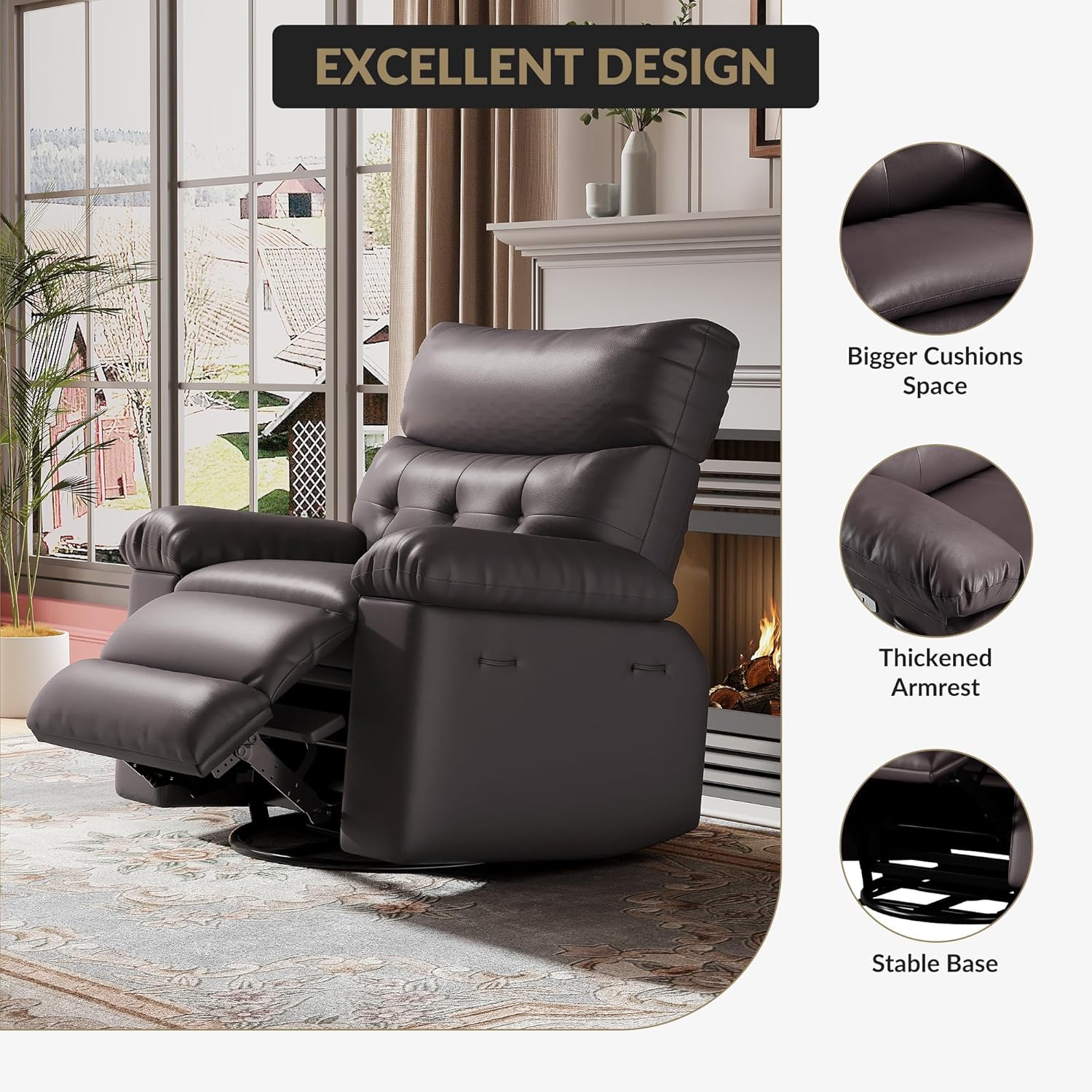 Qeetex ABODE-PHOVJQC recliners - View #6