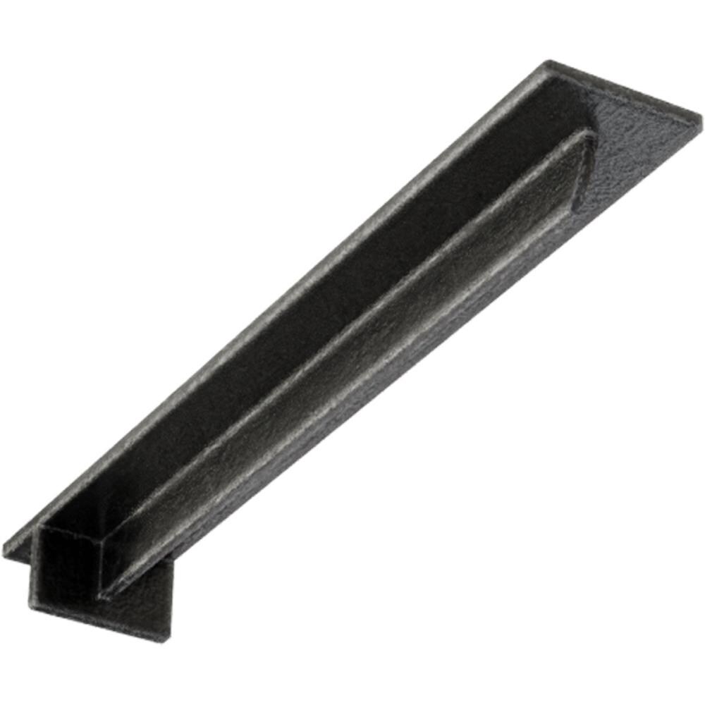 Ekena Millwork BKTM03X20X02HEAPW Heaton Hidden 20-in x 3-in x 2-in Gray Steel Countertop support bracket