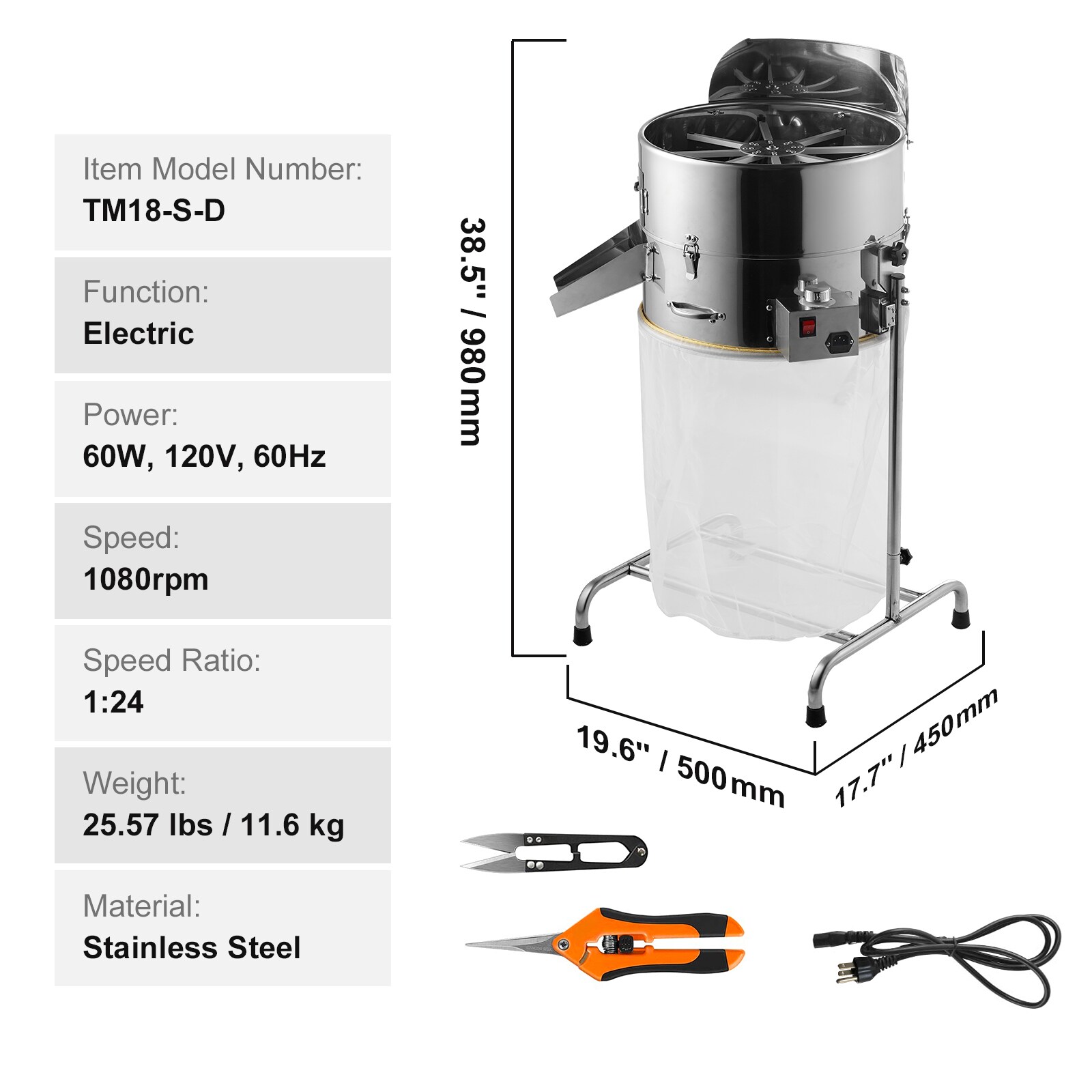 VEVOR SCDDSCJ18INC00581V0 m040095 - View #7
