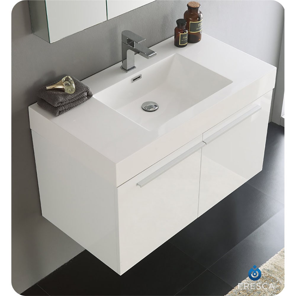 Fresca FCB8090WH vanities - View #8