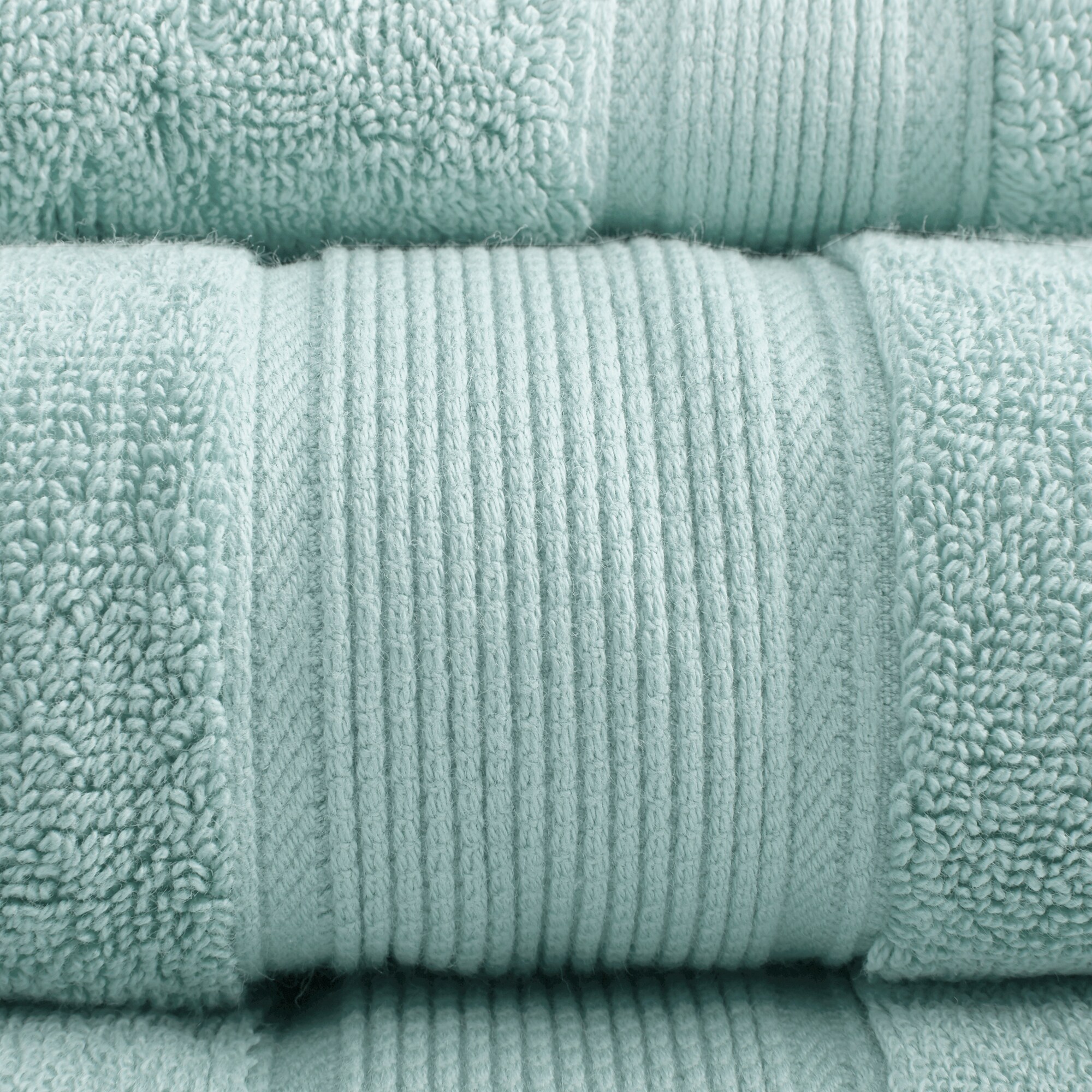Seafoam Oversized Turkish Cotton 8-Piece Towel Set