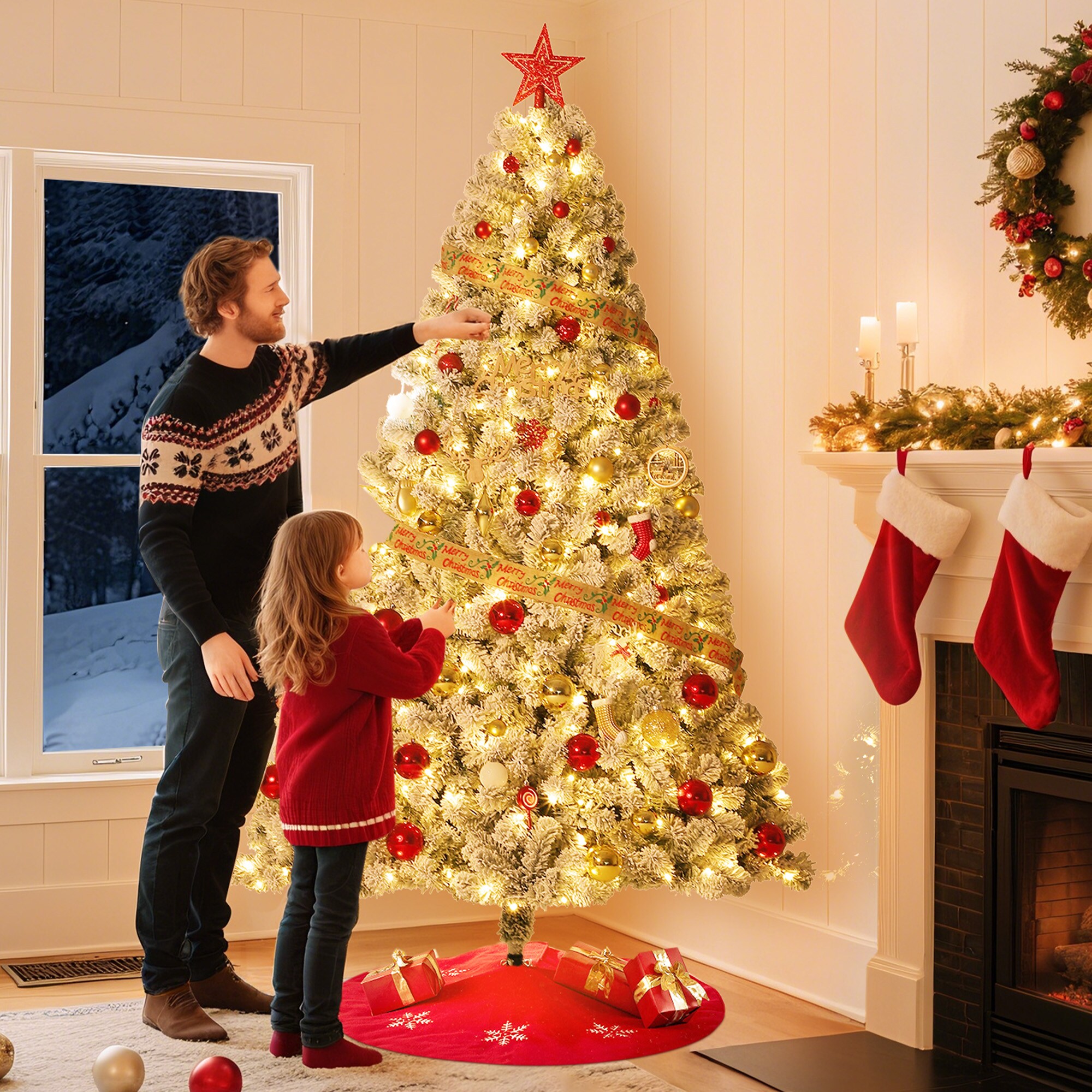 IdealHouse BKU-BLCH-002JJSF3TQH Artificial-Christmas-Trees - View #6