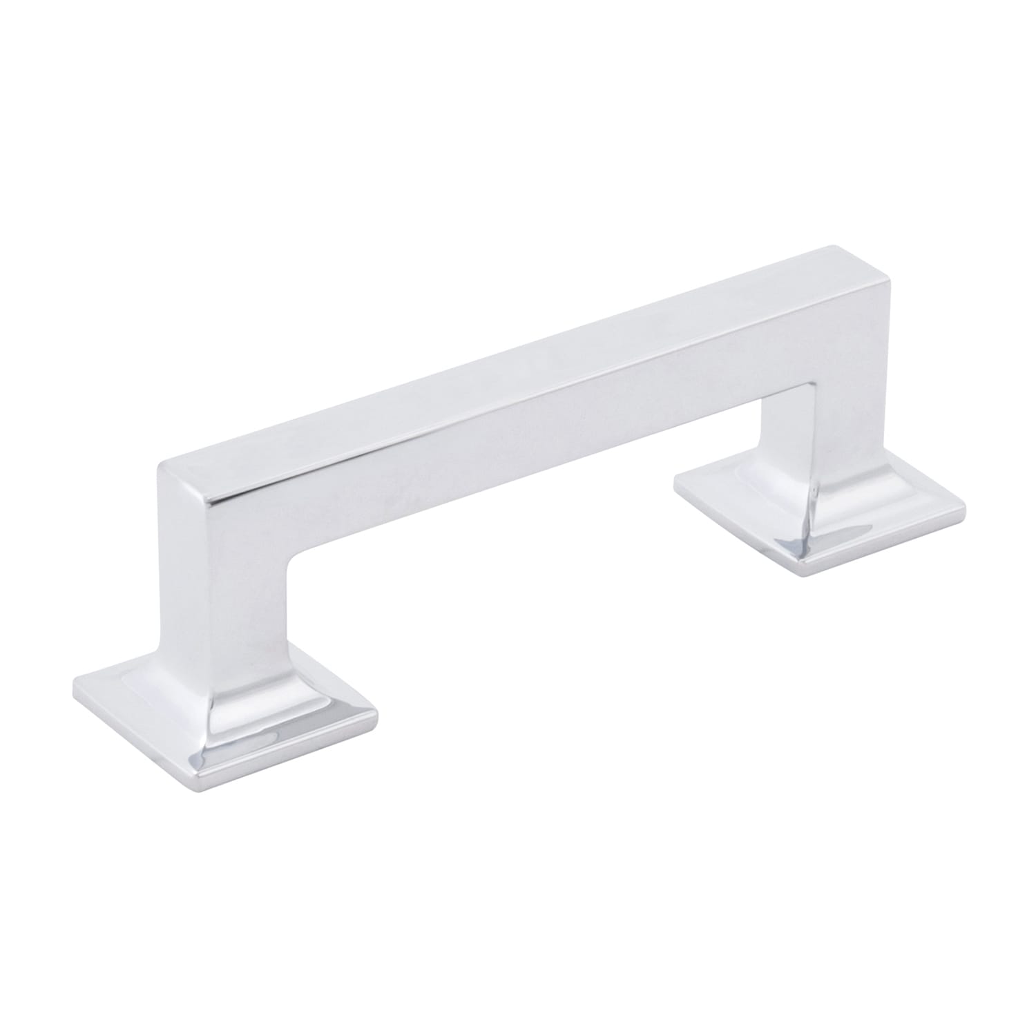 Hickory Hardware P3010-CH Studio 3-in , 76mm Center to Center Chrome Rectangular Handle