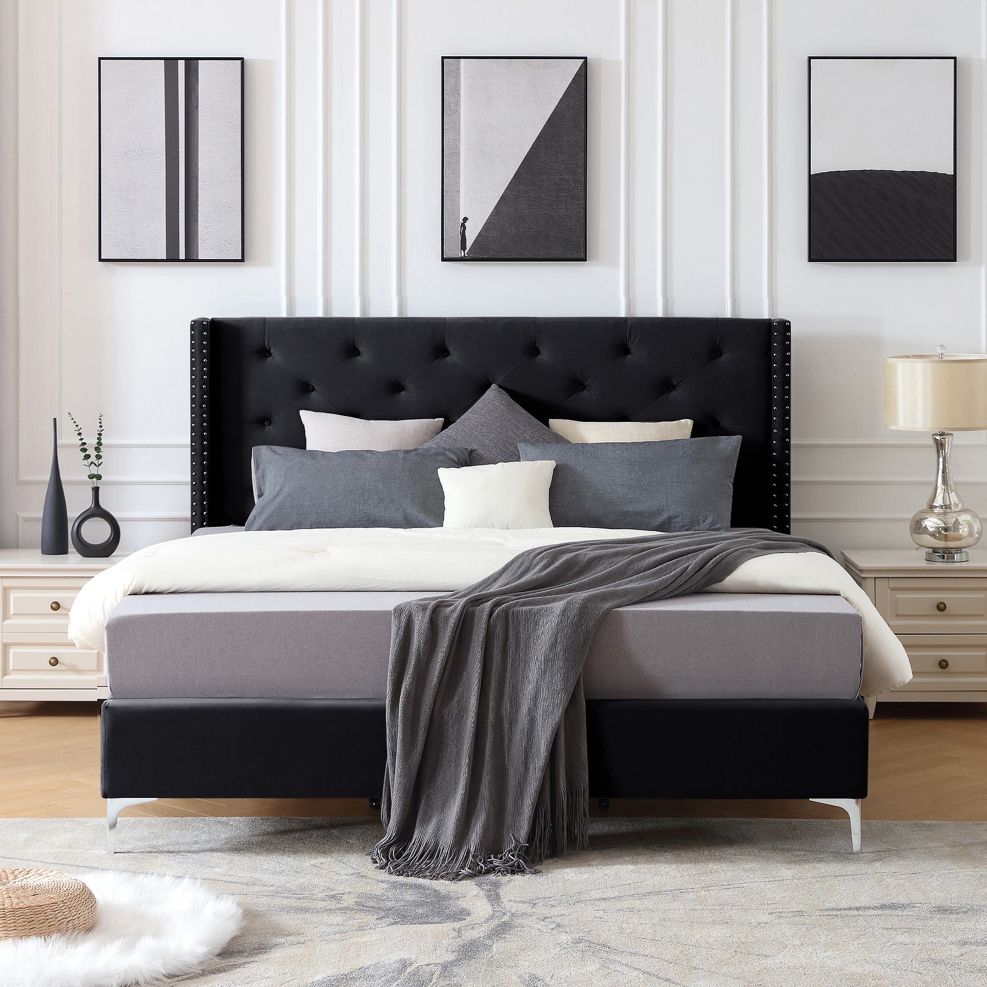 FARATI B1001-CK-BLACK beds - View #2