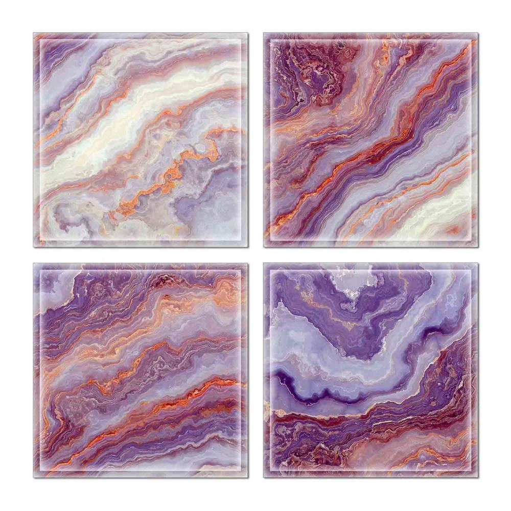 Instant Mosaic Upscale Designs by Ema 16-Pack 6-in x 6-in Glossy Glass Subway Wall Tile